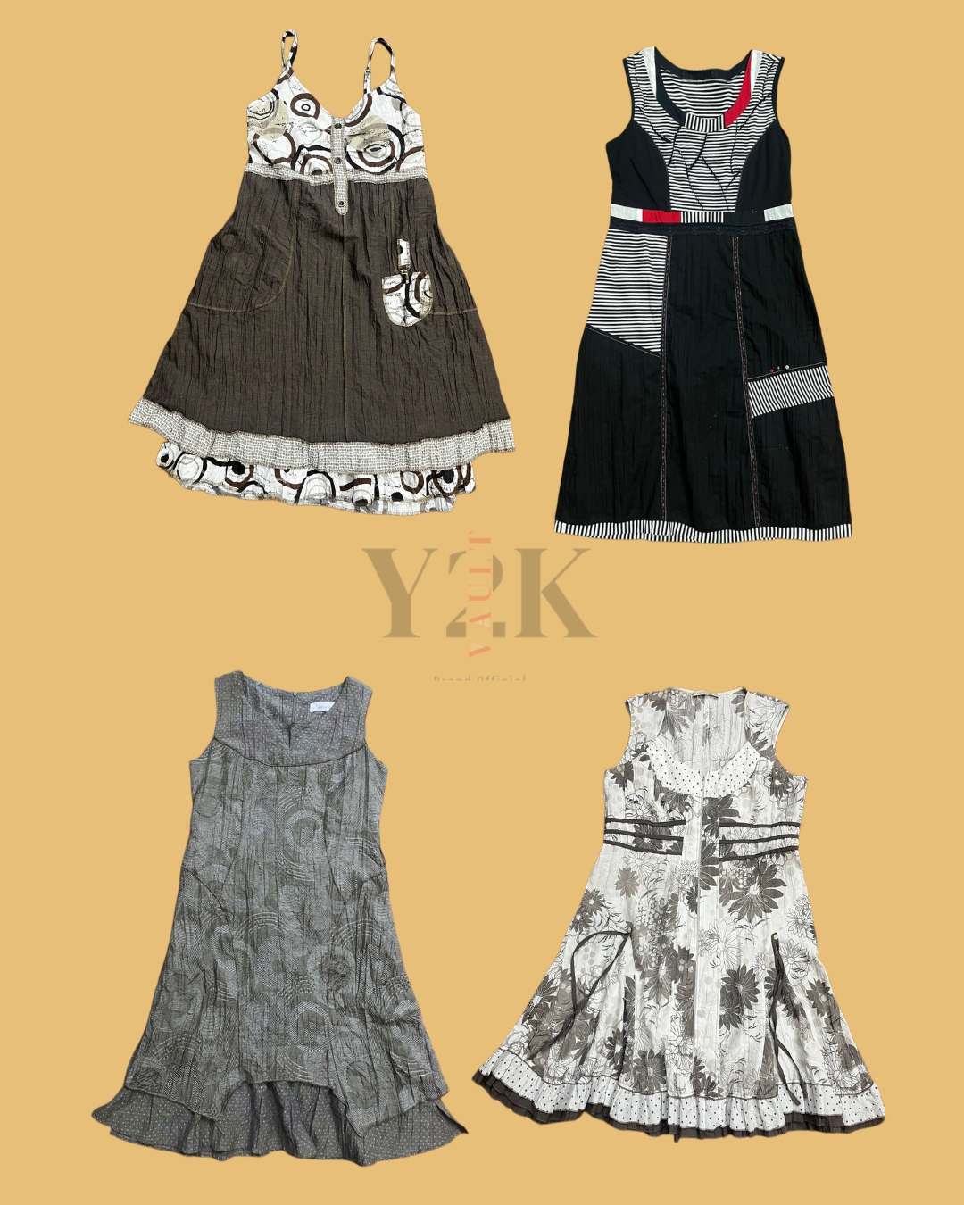 Artsy Layers: Y2K Dress Drop (Yv-423)