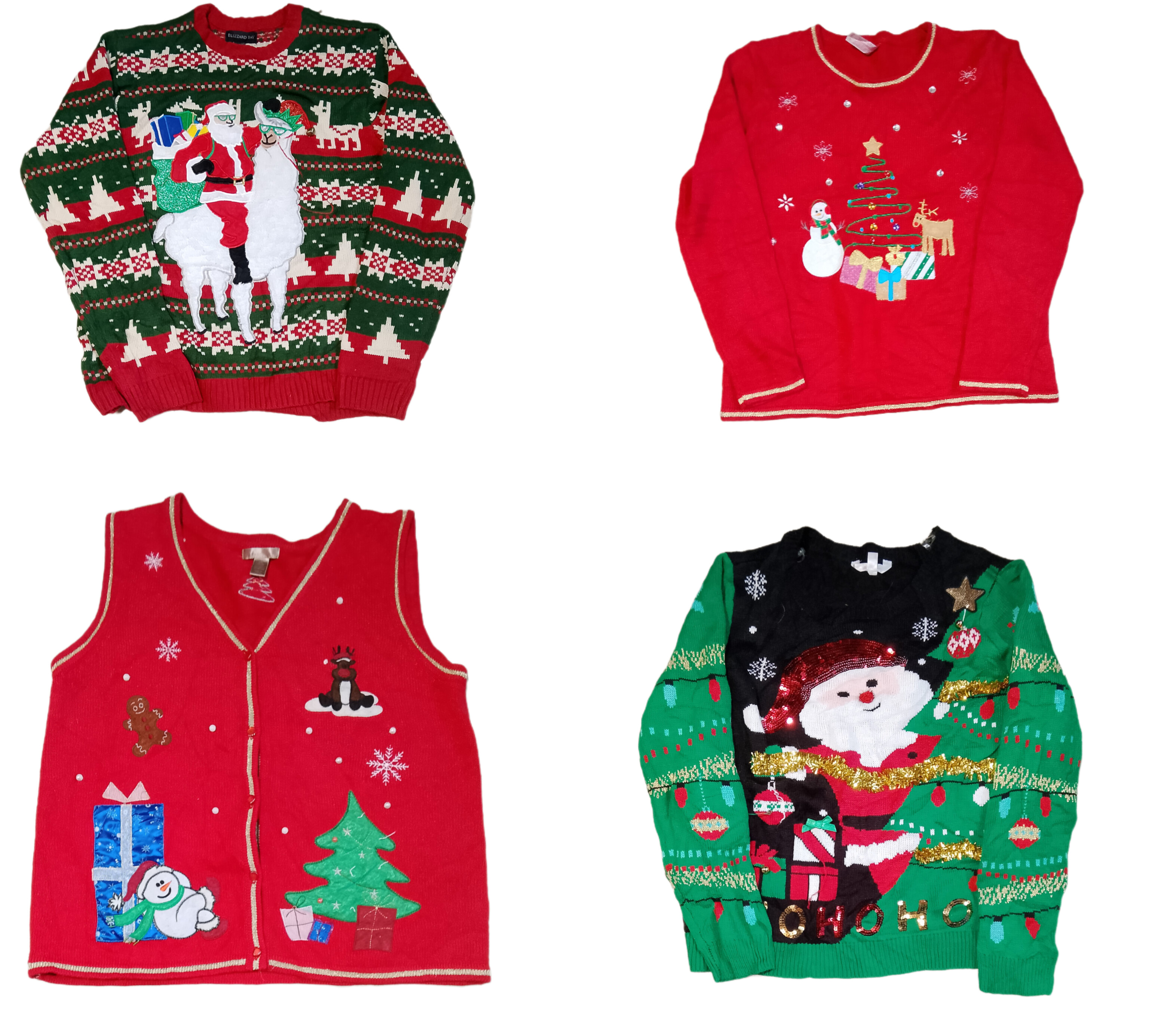 Suéteres de navidad modernos