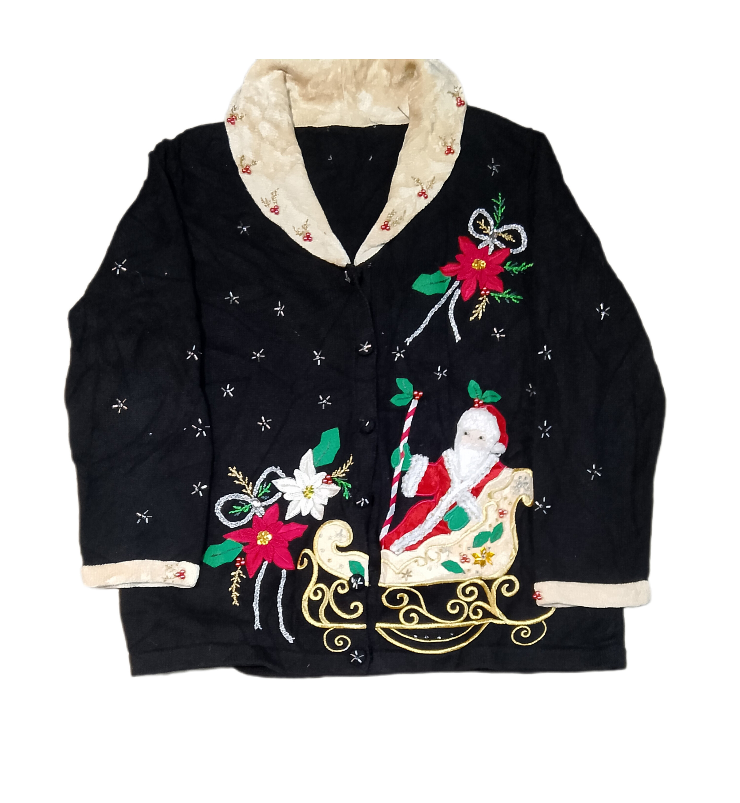 Suéter de Navidad de gran tamaño