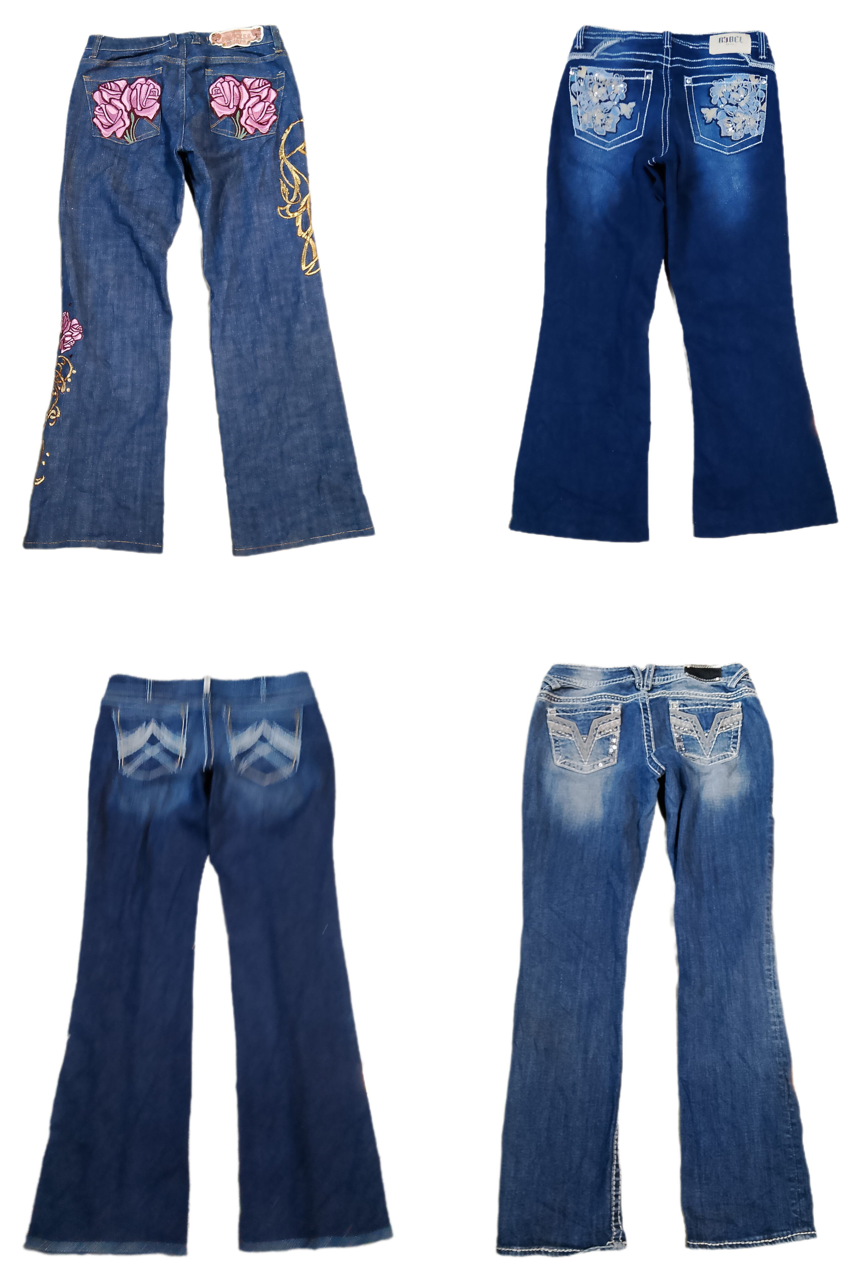 Jeans de embellecimiento