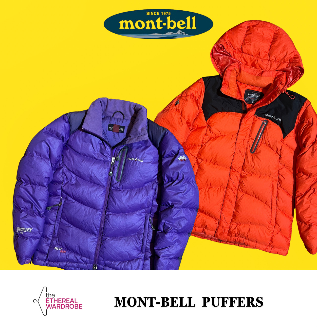 Giubbotti Puffer di Marca (Montbell)