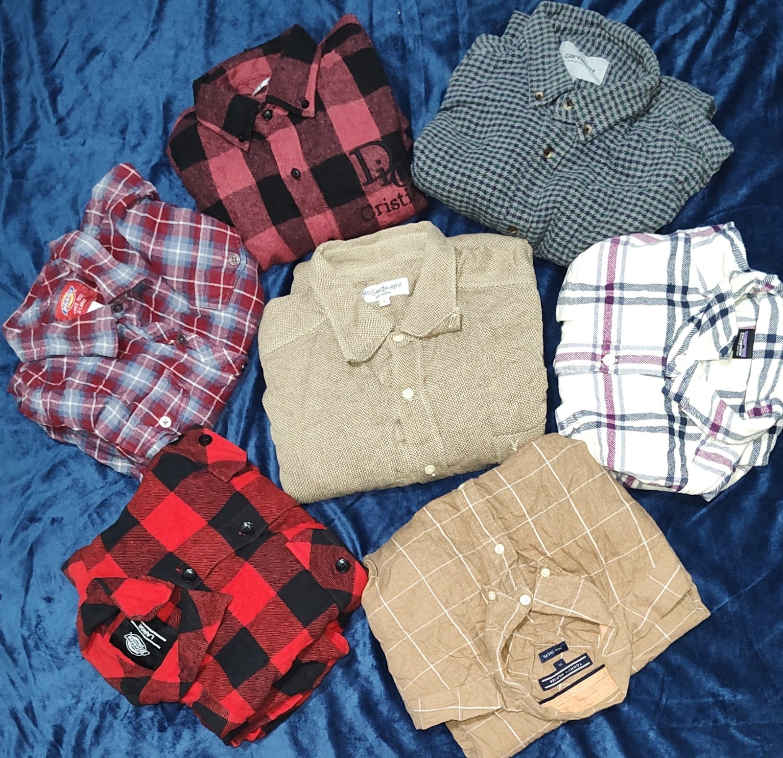 Flannel cotton shirt