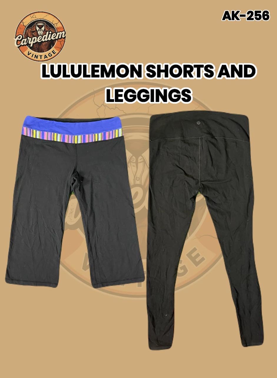 LULULEMON shorts e leggings Ak-256