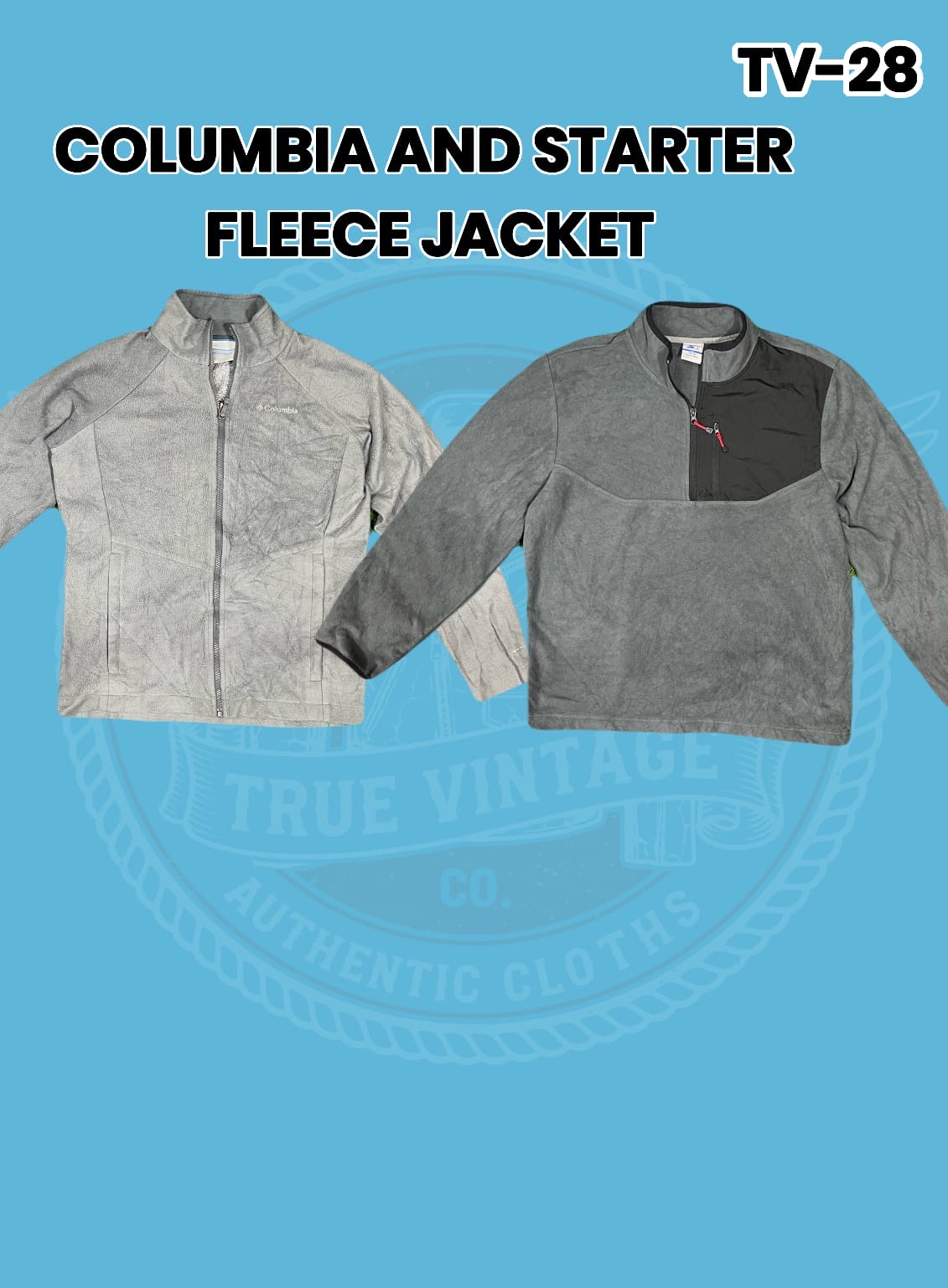 Columbia And Starter Jacket Tv-28