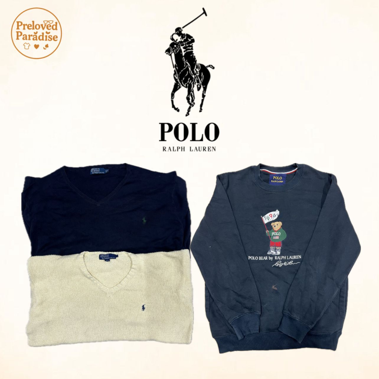 Maglioni a girocollo e a V di Ralph Lauren