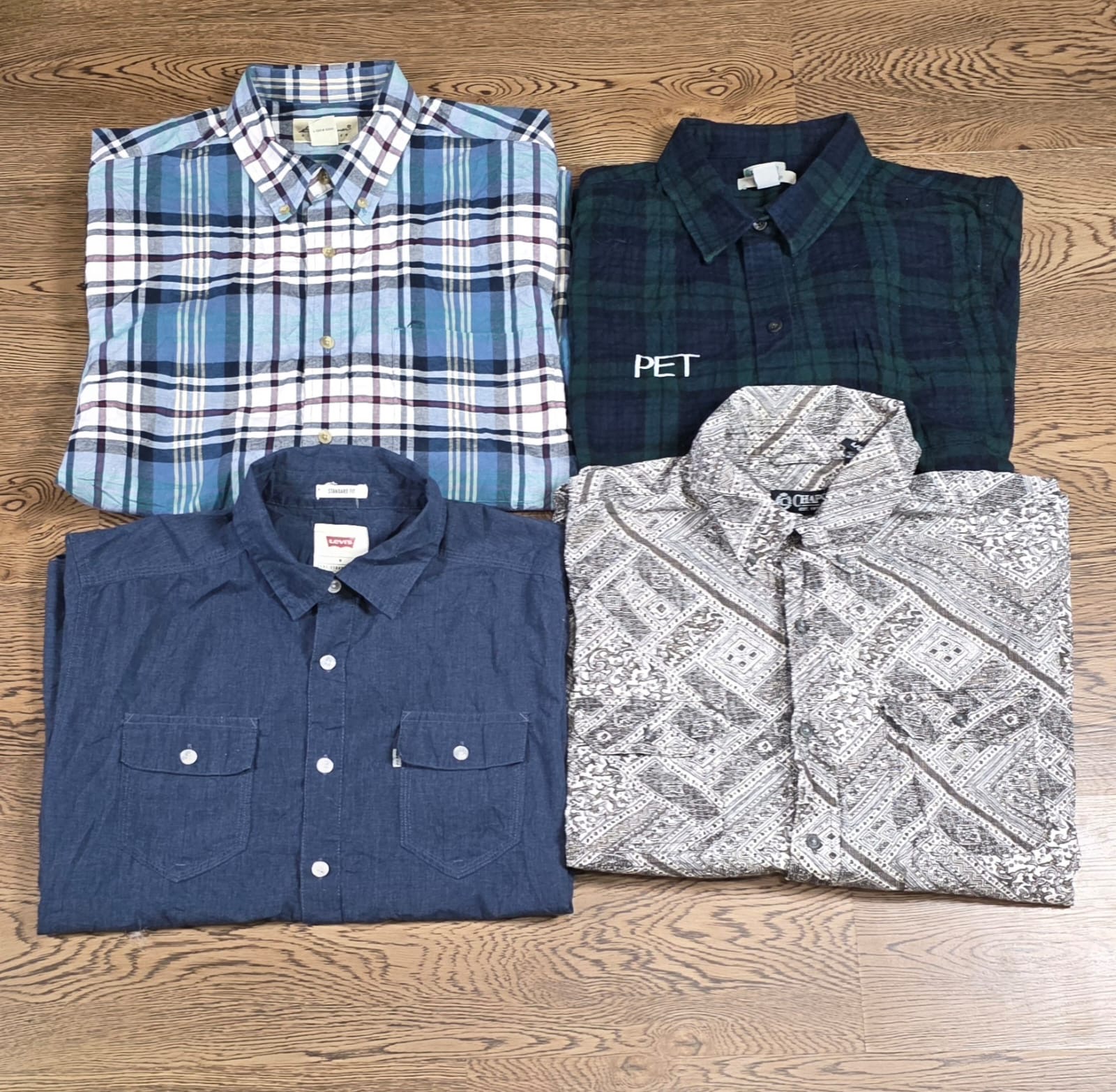 Mix branded button up shirts