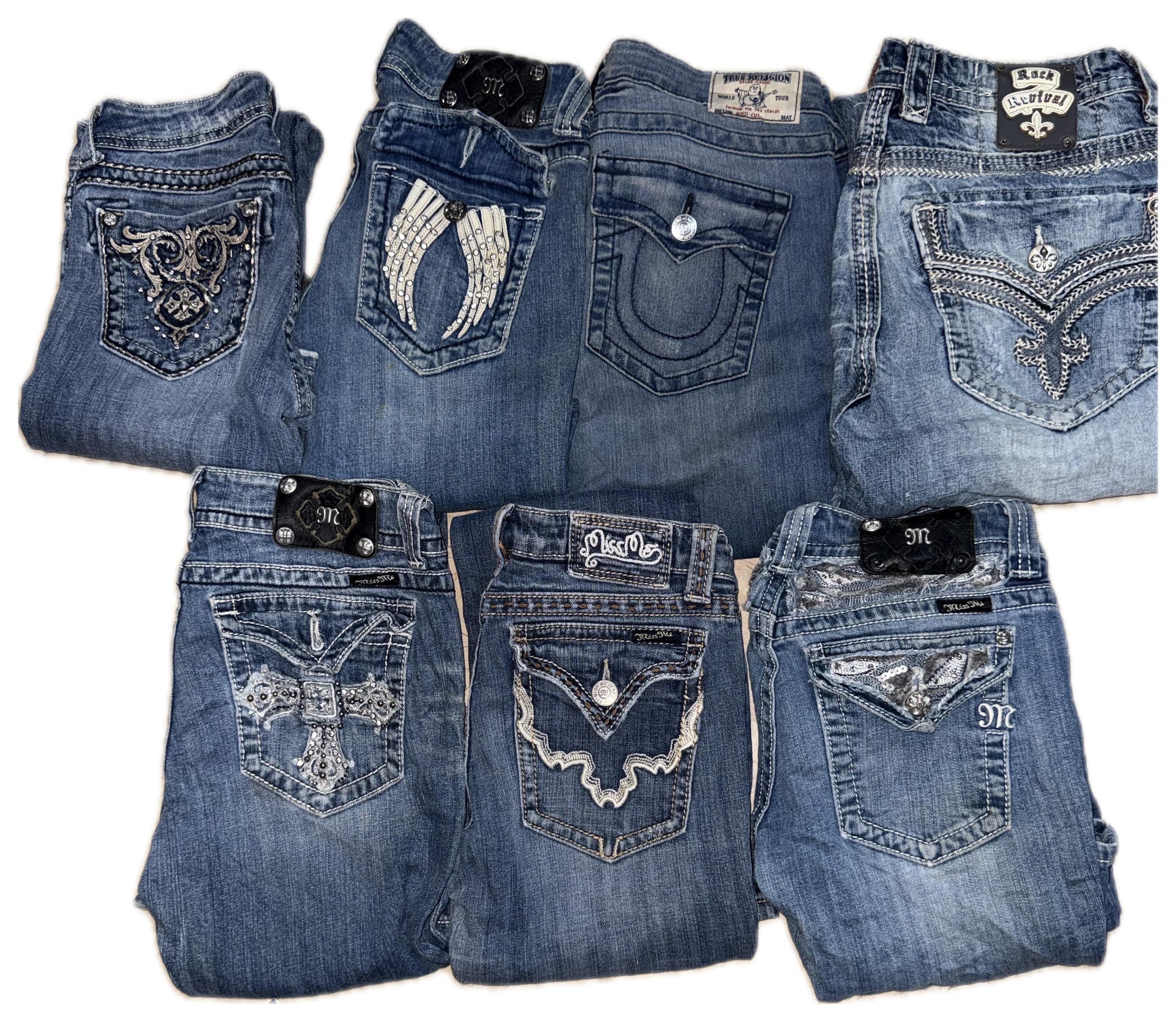 Miss me flare und True Religion Männer