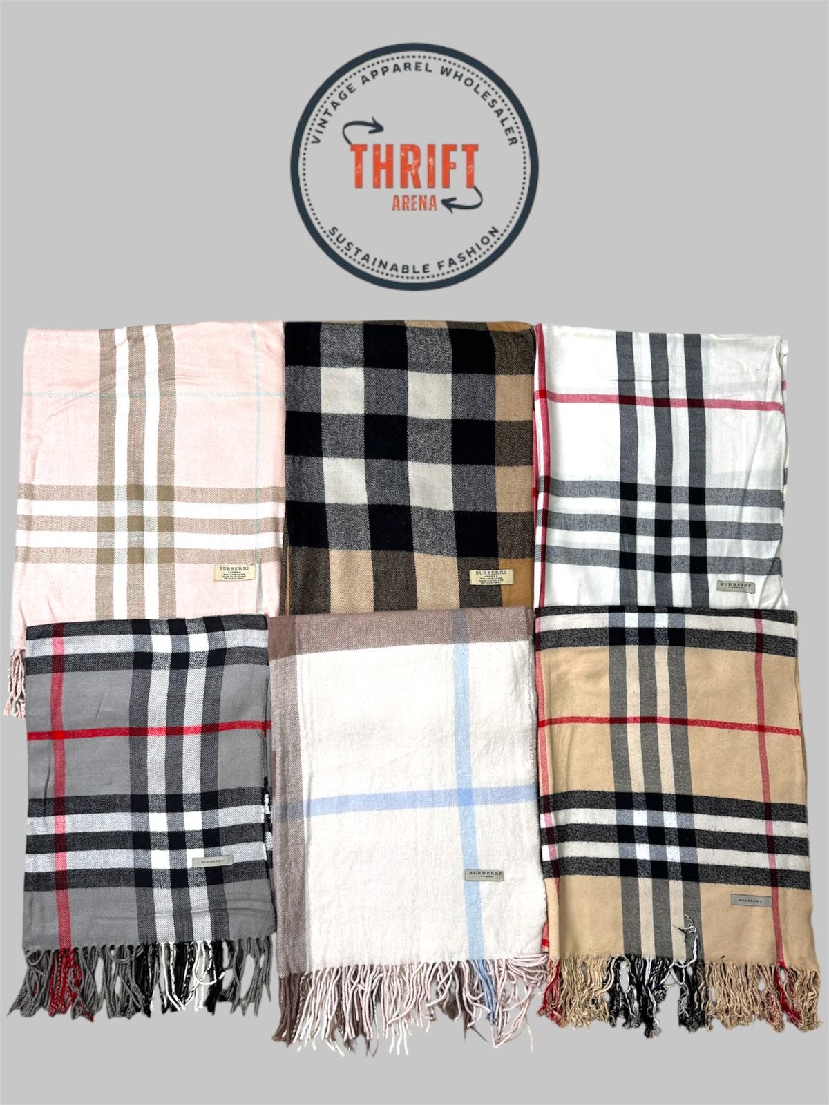 T1976 Burberry Scarves 🧣 Shawls