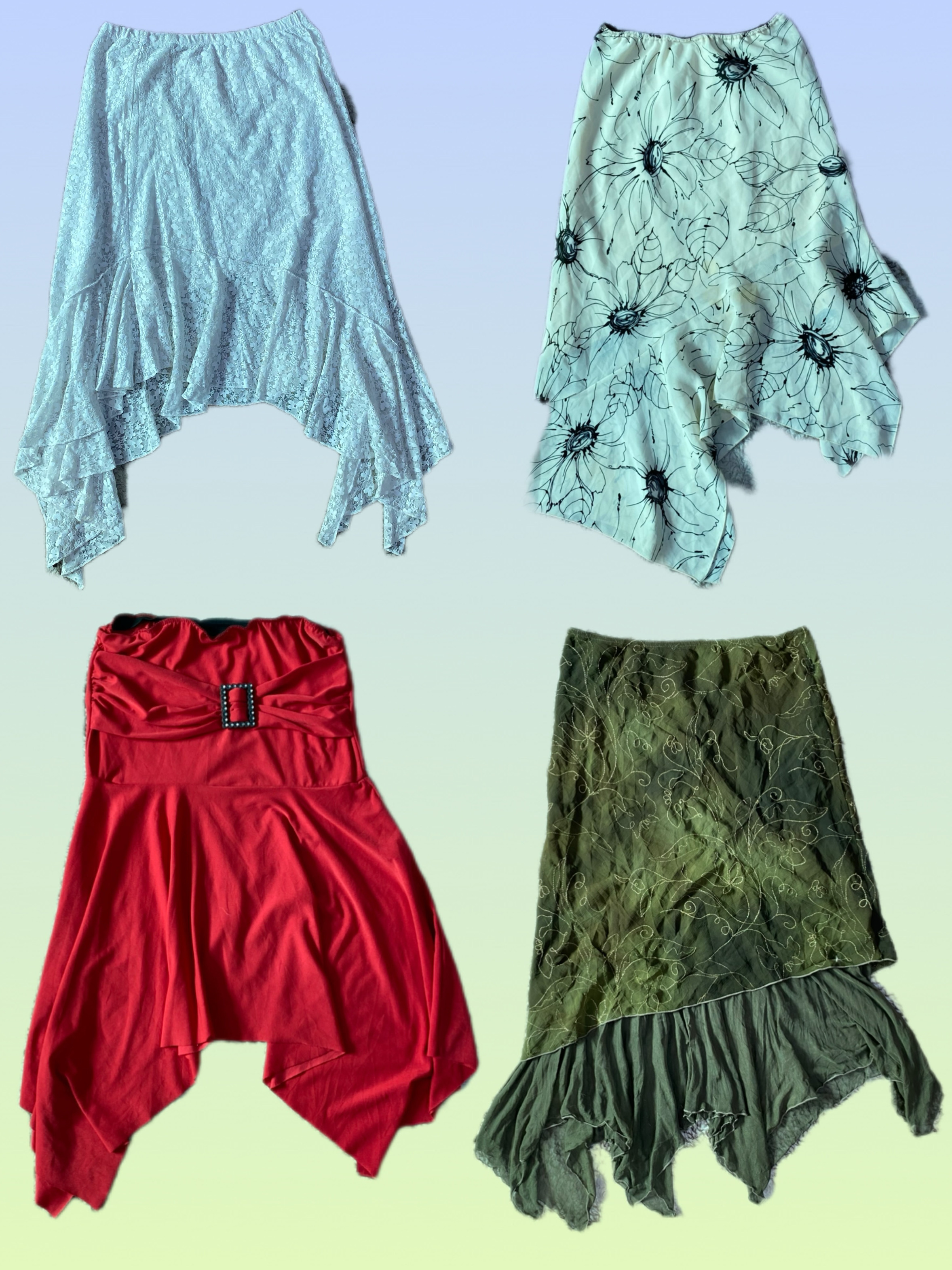 Y2K Maxi-Röcke (TS-1298)