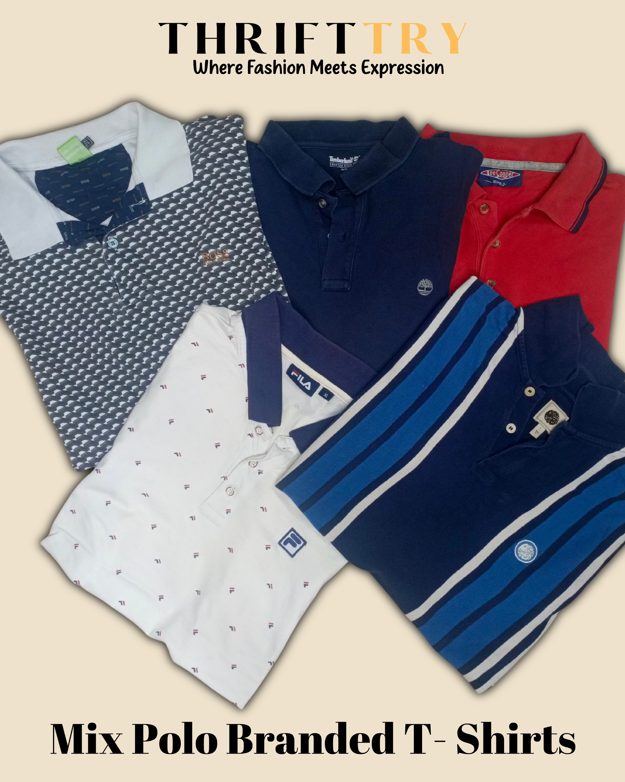 Mixed Polo Branded T-Shirts