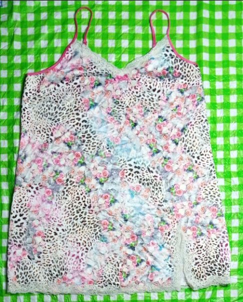 SR#005, Y2K Romantic Cami Top