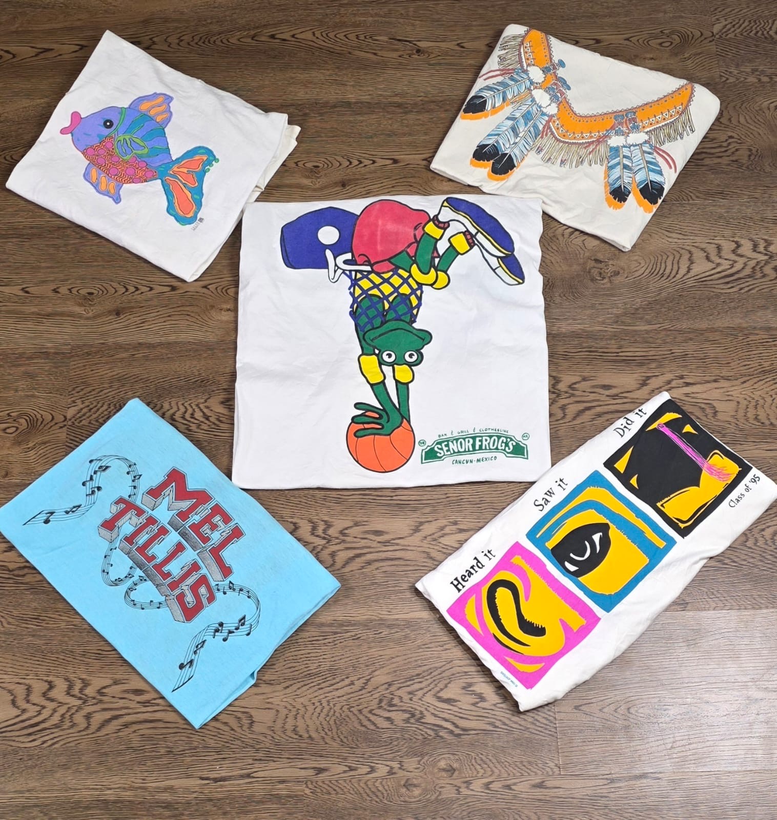 T-shirts à couture simple