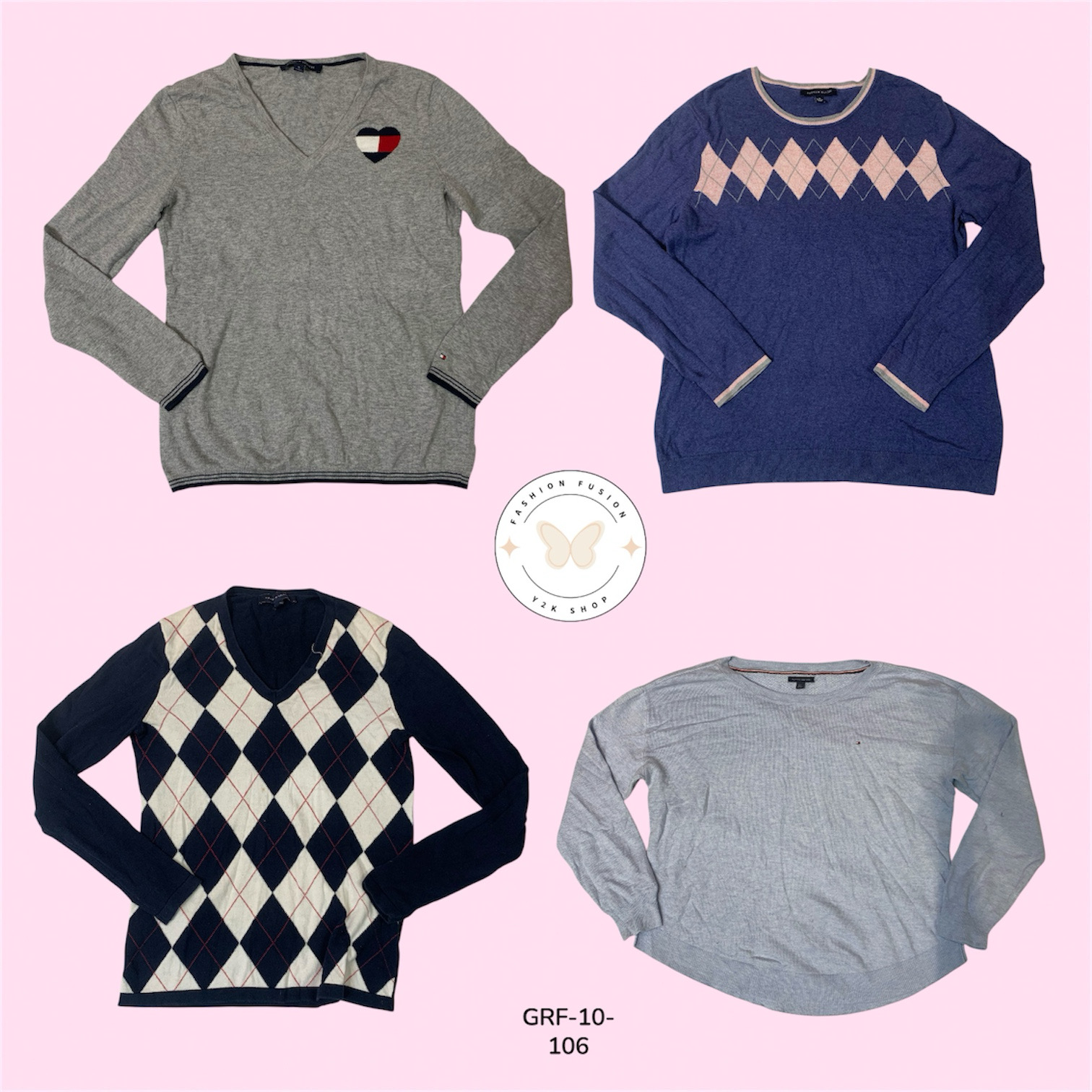 Tommy Sweater – Authentische Preppy Streetwear Vibes (GRF-10-106)