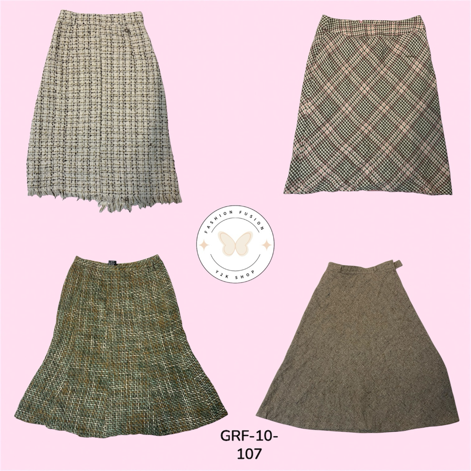 Wool Skirt – Timeless Fall Essential (GRF-10-107)