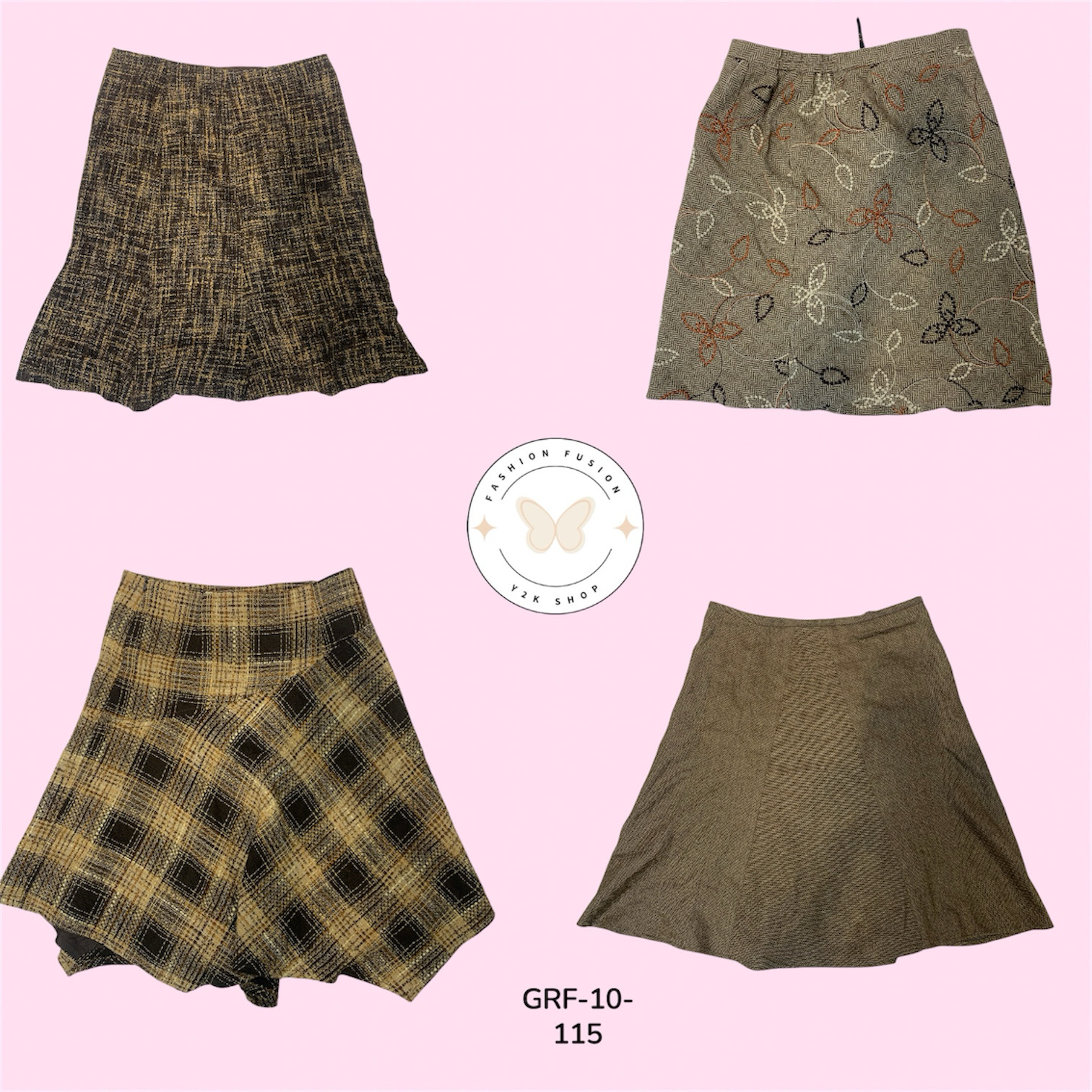 Elegant Wool Pencil Skirt – Sophisticated Office Look (GRF-10-115)