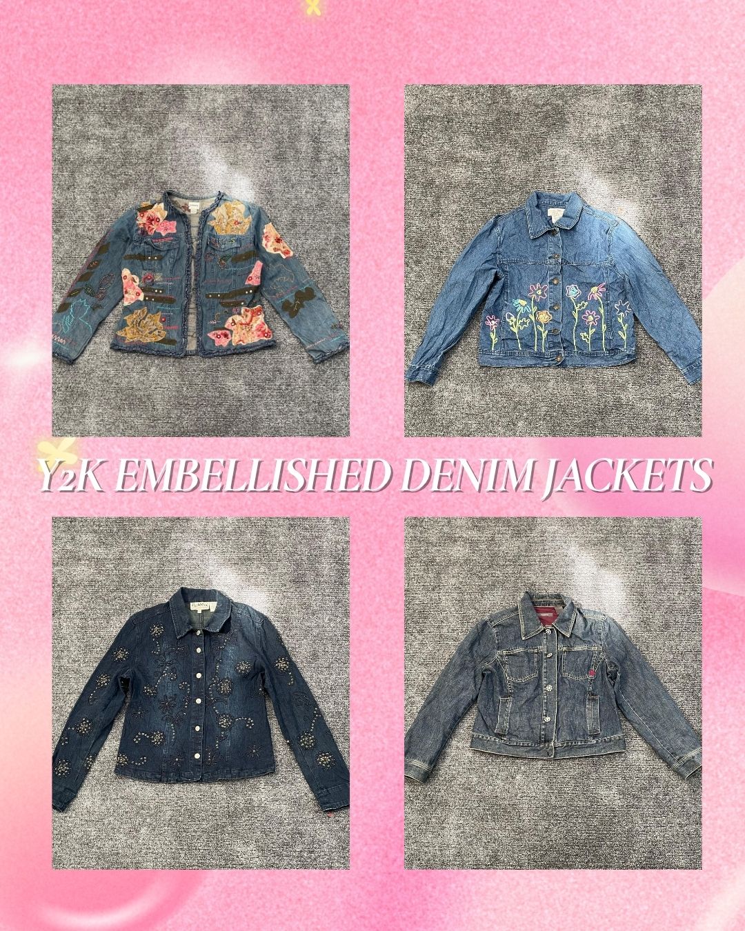 Giubbotti di jeans Y2K