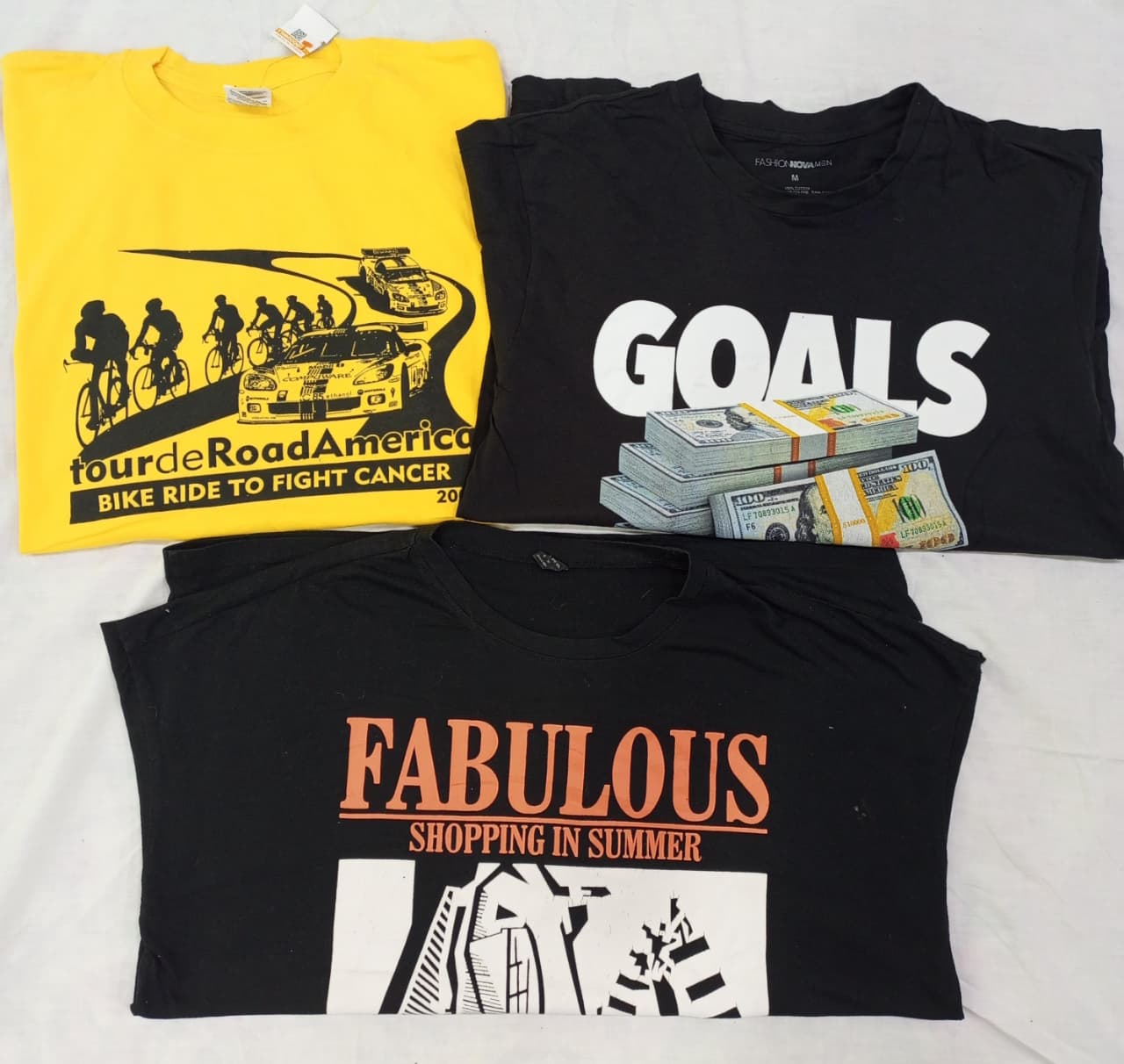 ZV0567 Vintage Unbranded Printed T-Shirt Bundle