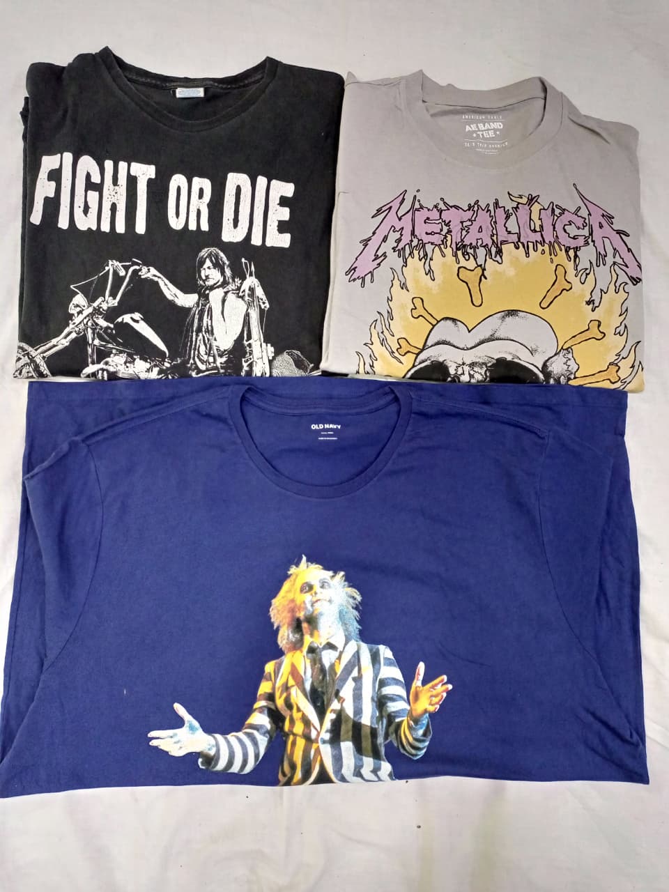 ZV0573 Vintage Unbranded Printed T-Shirt Bundle