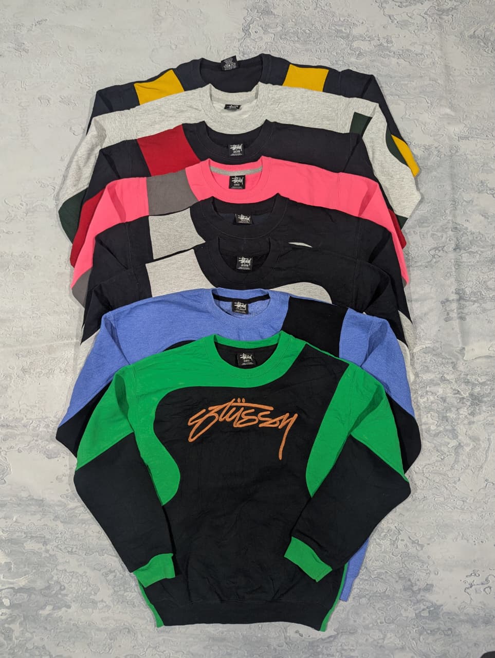 Sudadera estilo Rework de Stussy