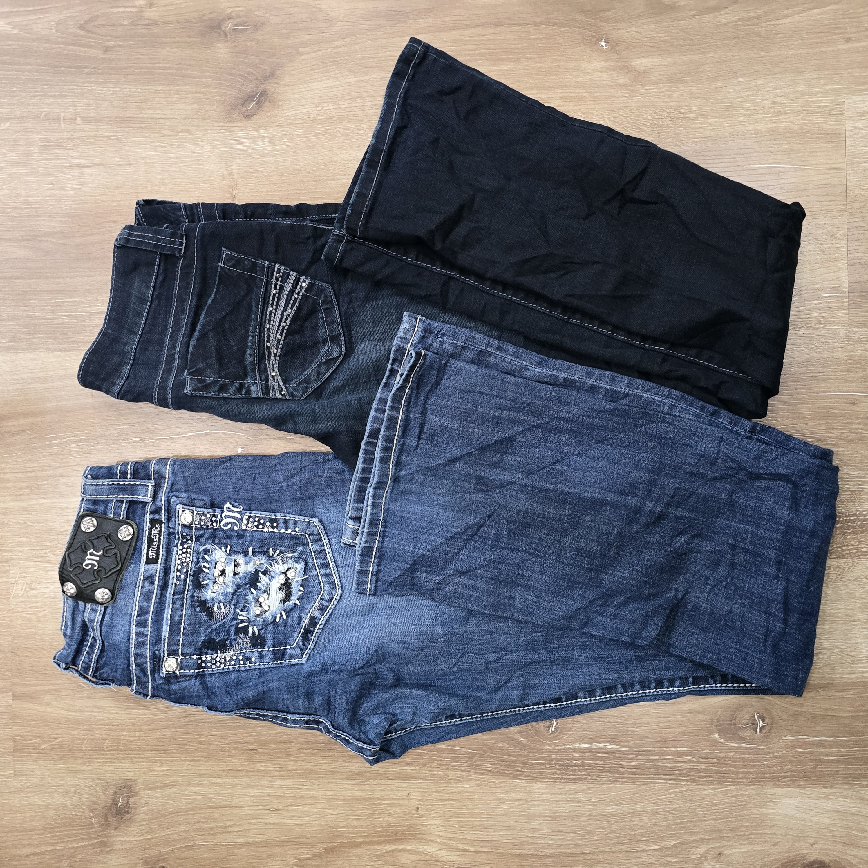 Jean flare non marqué AV-0200