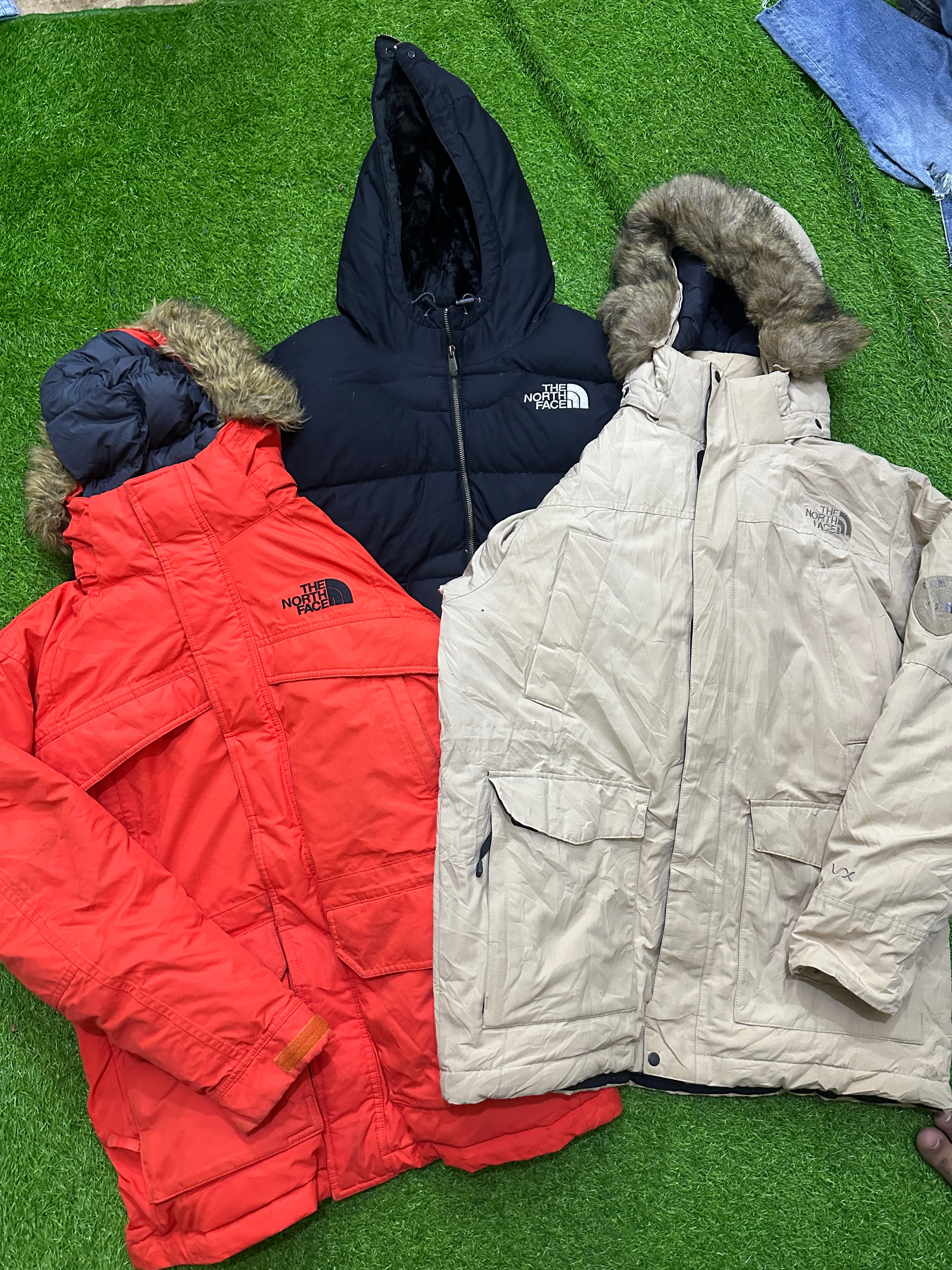 The north face and RL Puffer jacket