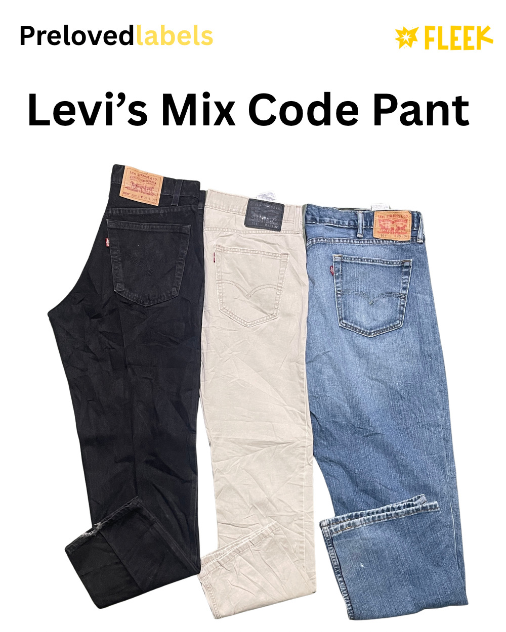 Levi's Mix Code Jeans (Wcv: 1091)
