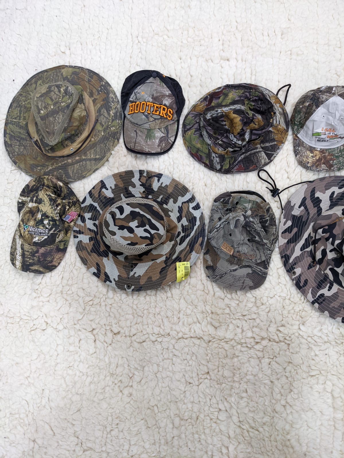 Conjunto de Bonés de Caça – Estilo Outdoor e Camo