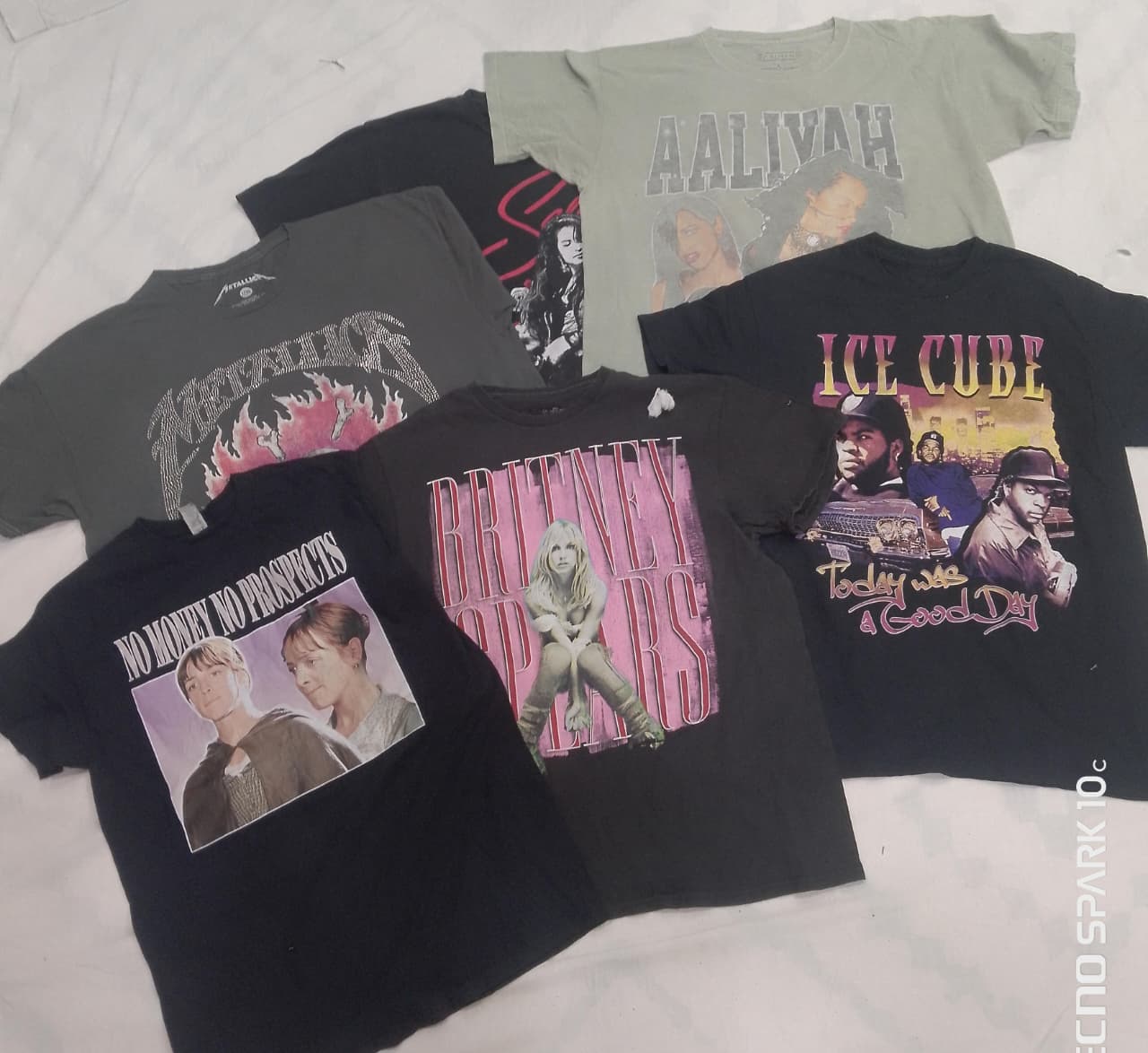 CRZ0605 ヴィンテージミュージックTシャツバンドル