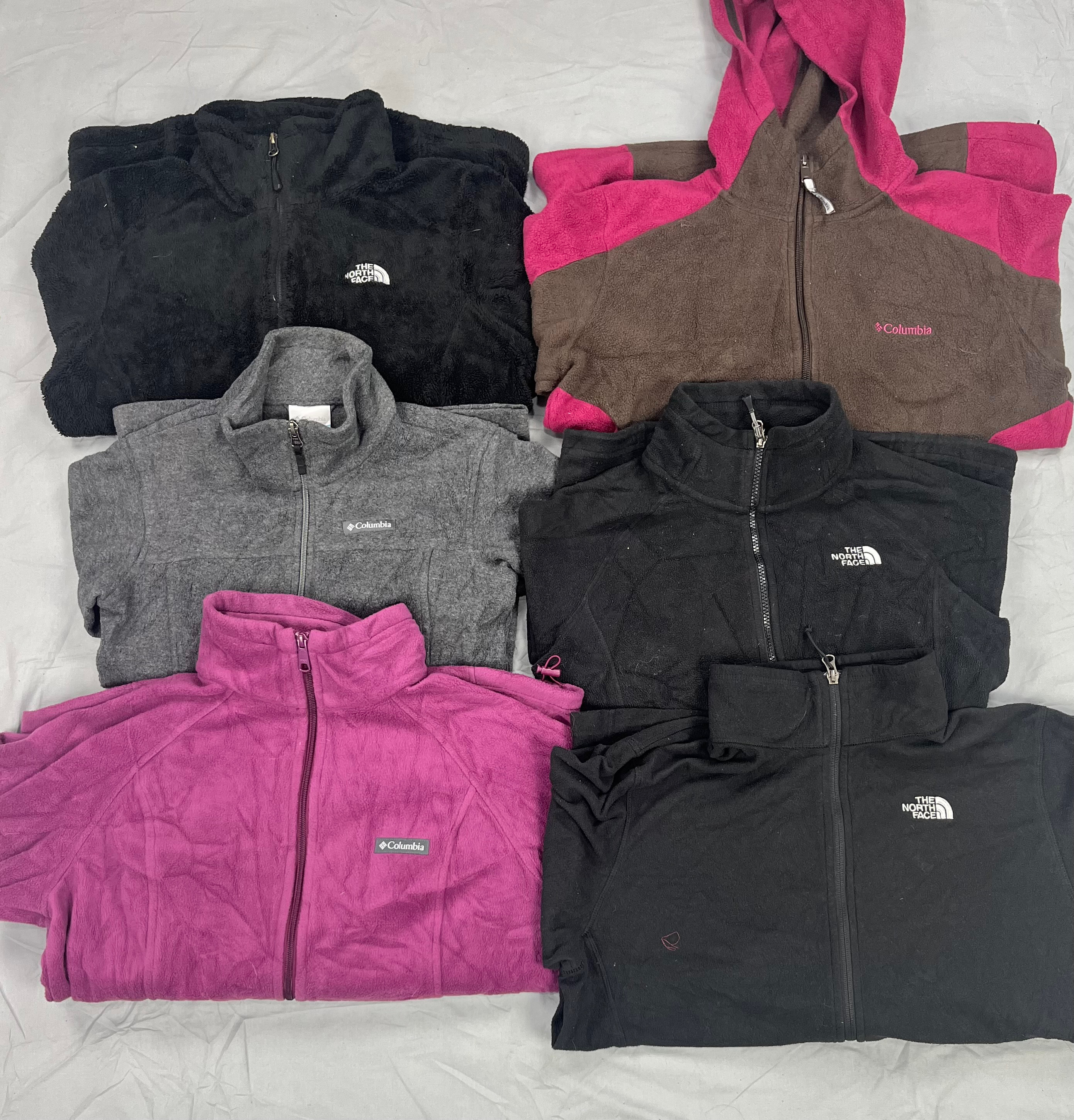 The North Face & Columbia Fleece Mix (10 Pieces) – RL#0004