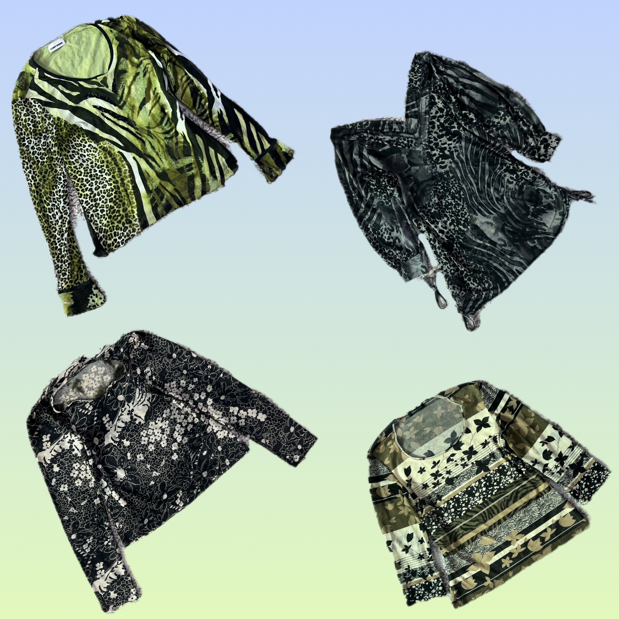 Y2K Forest vibe Full Sleeve Tops (TS-1325)