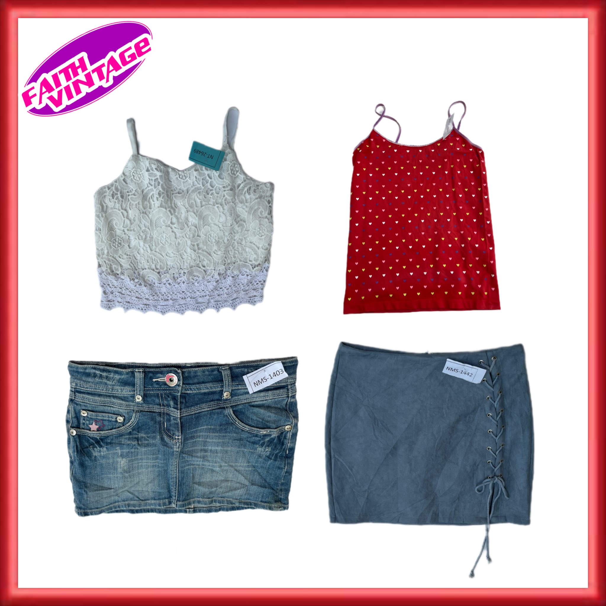 Strappy Cami and Minis Mix (FV-015)