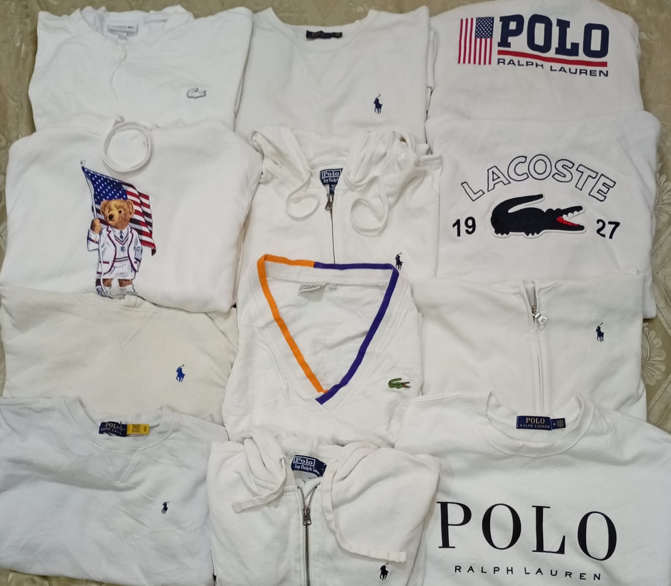 Polo et sweatshirts Lacoste