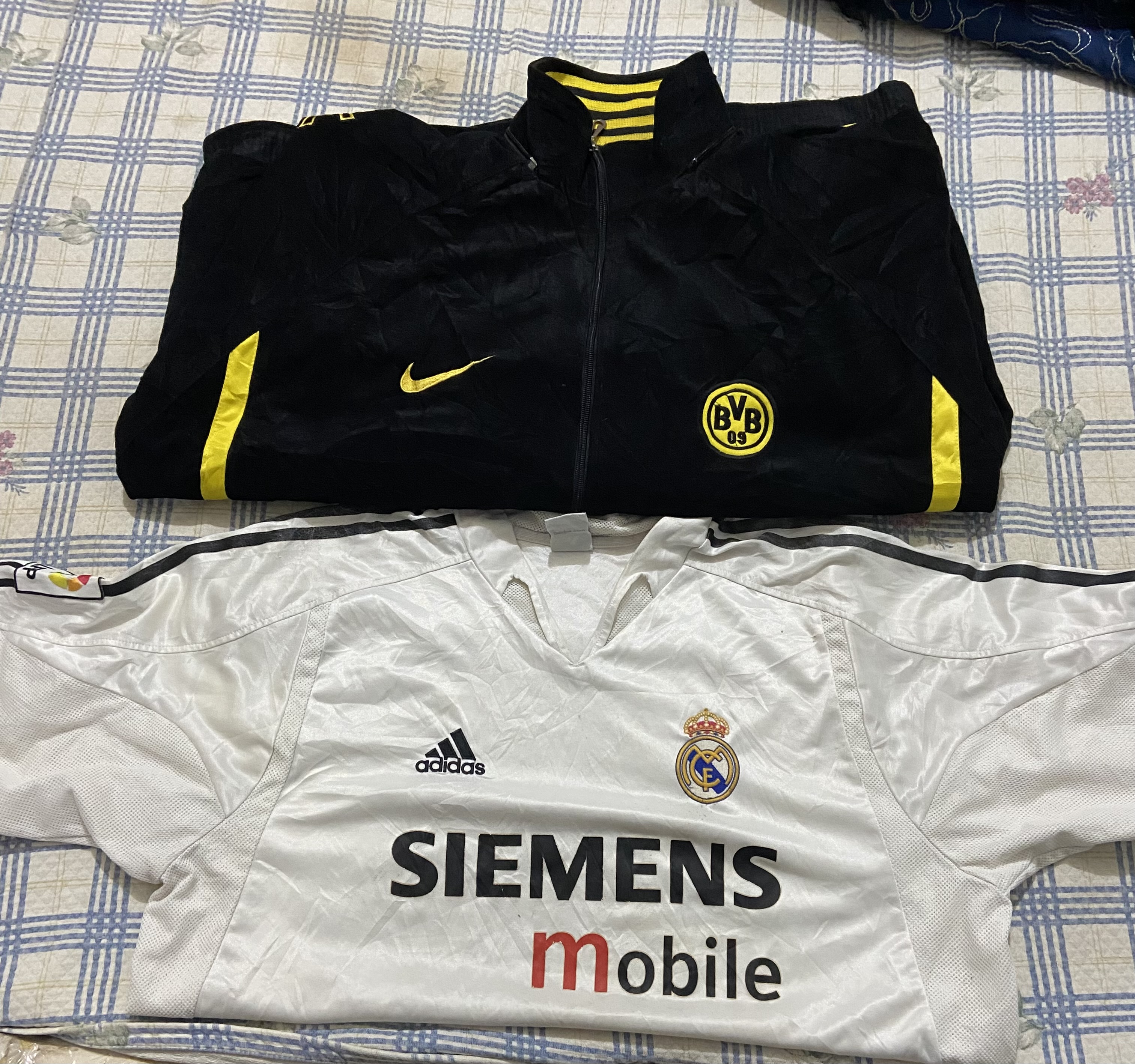 Football T shirt and club track jaket 15 pics