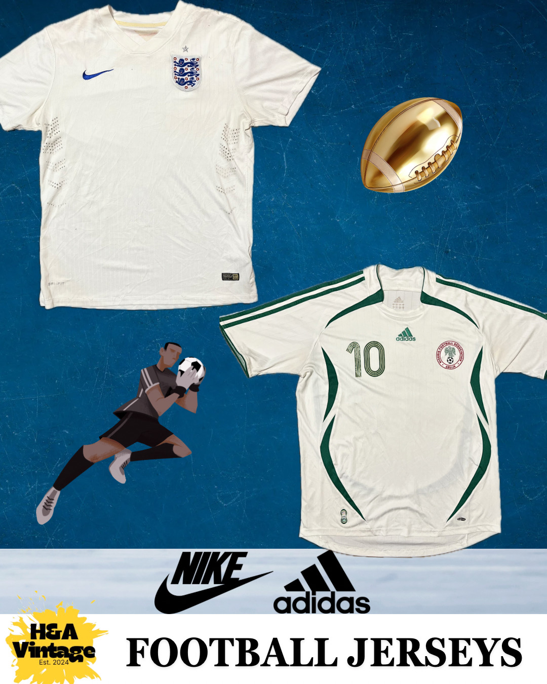 FOOTBALL TSHIRTS/ JERSEYS