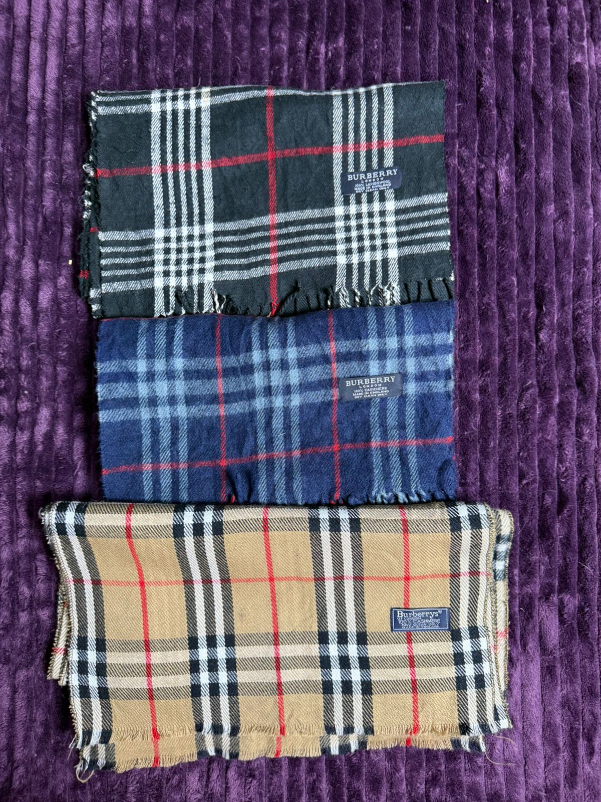 Burberry scarves