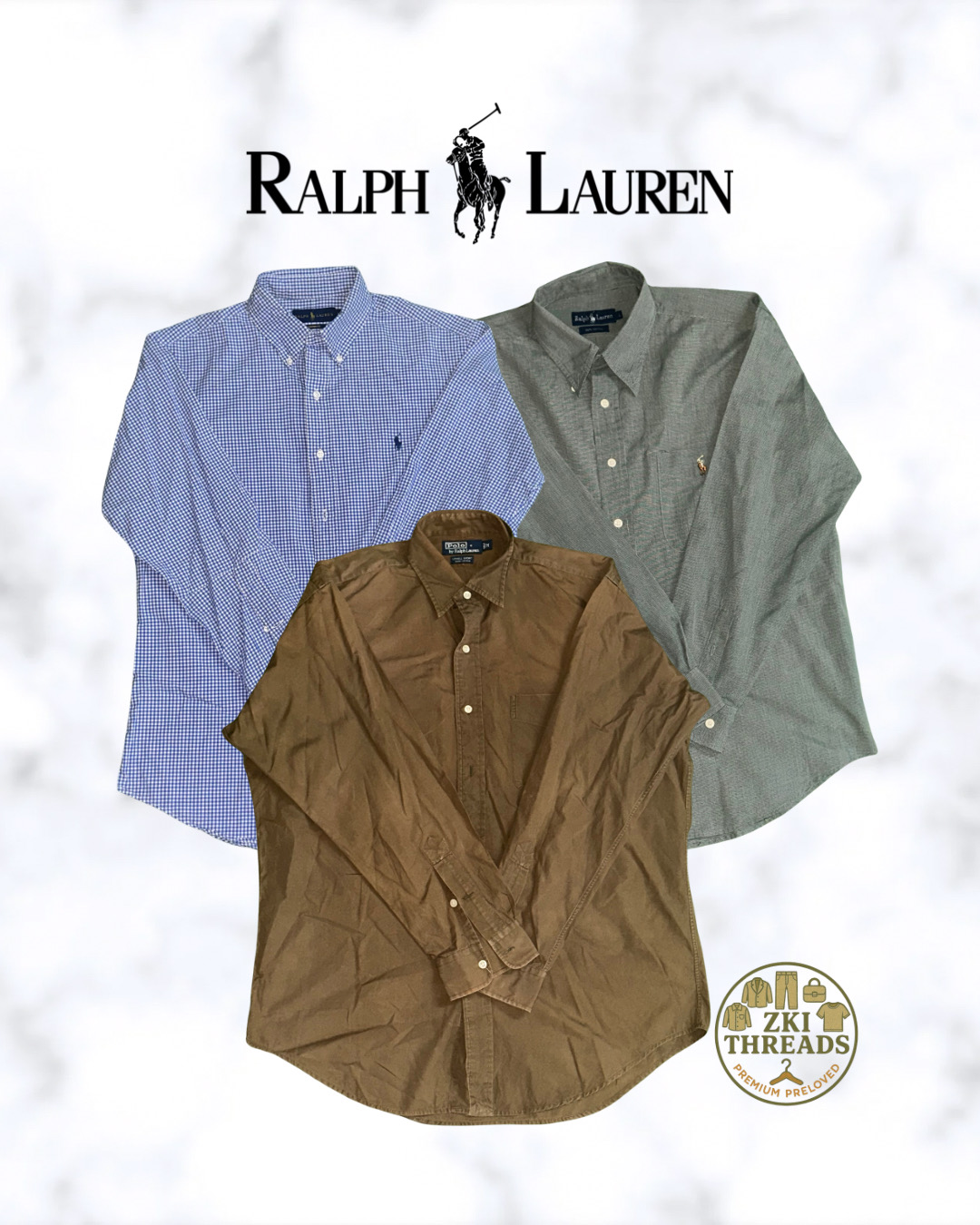 Ralph Lauren Button-up Shirts (F2)