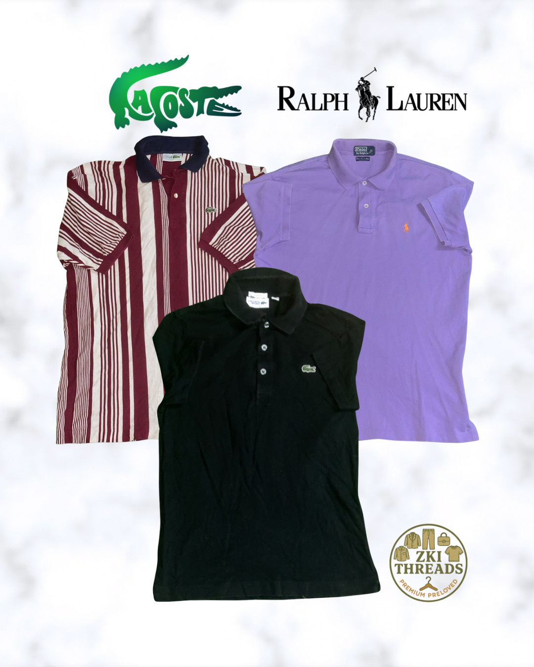 Camisetas Polo Ralph Lauren & Lacoste (F4)