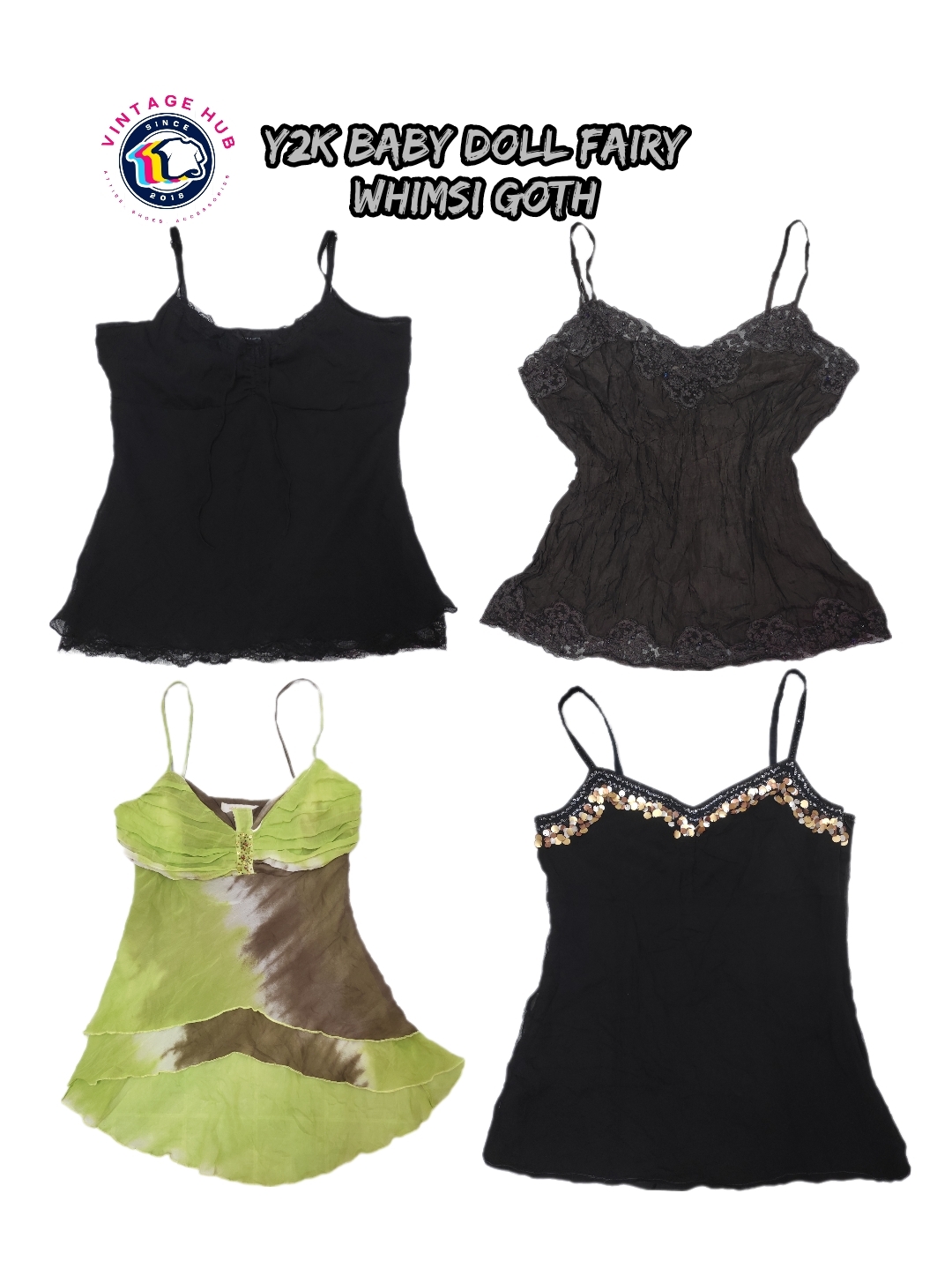 Top Goth Whimsi Fairy Y2K