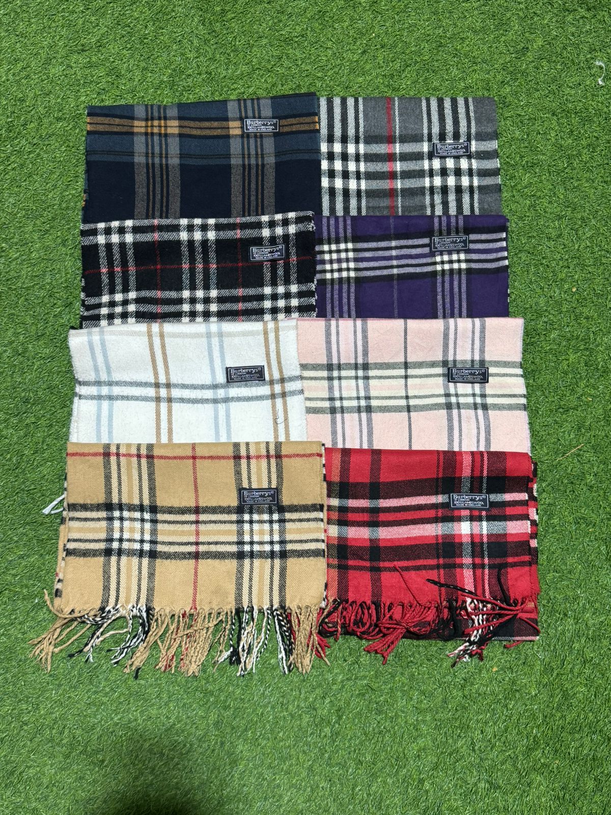 Branded Burberry scarves