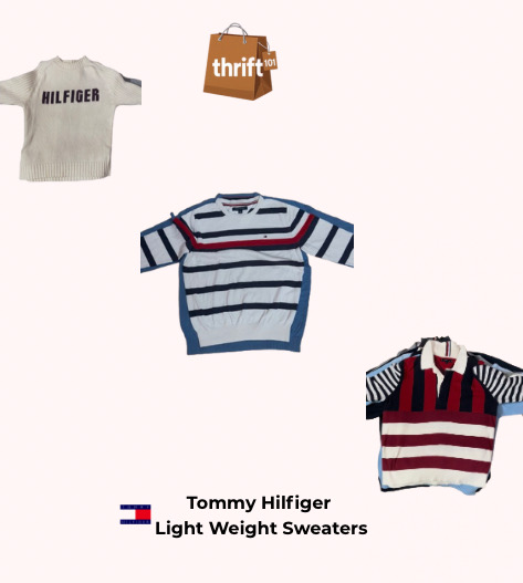 Tommy Hilfiger Lightweight Sweaters [T1-004]