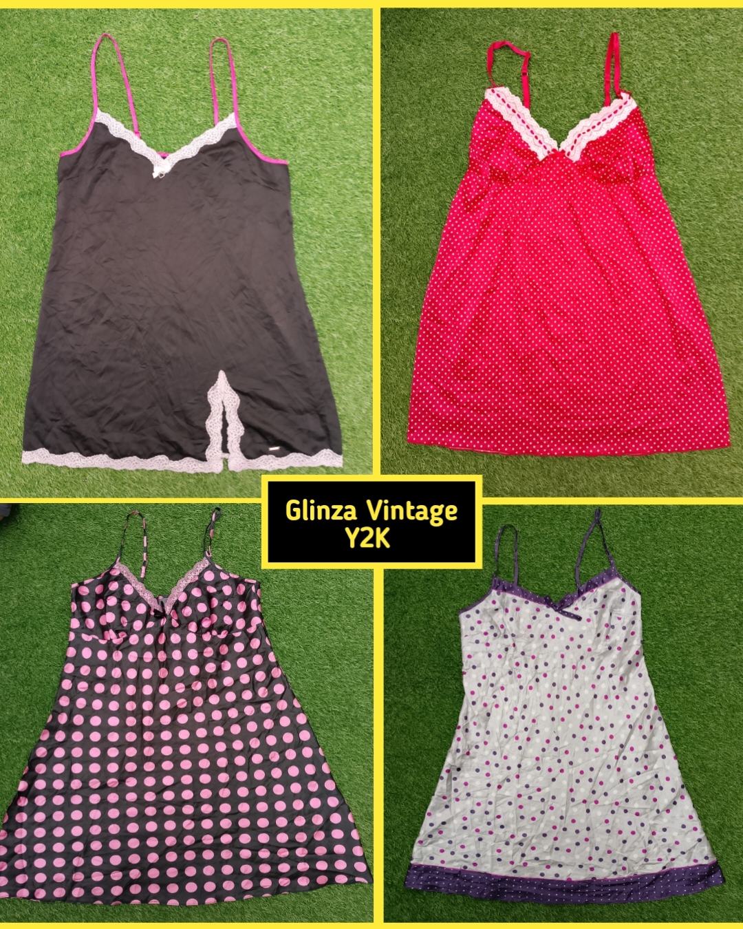 Y2k cami tops With Lace Stylish GV#039