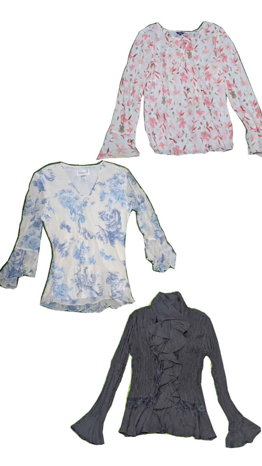 YV37 - Blouse à manches longues 6P