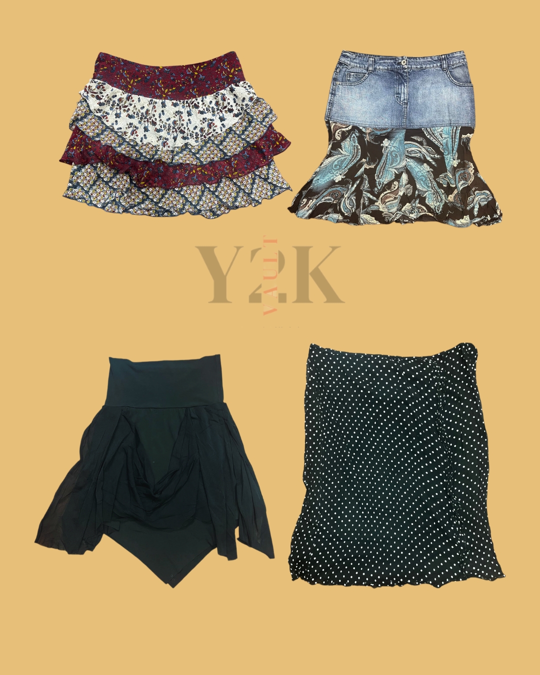 “Gire para o Y2K — Saias que arrasam (Yv-426)”