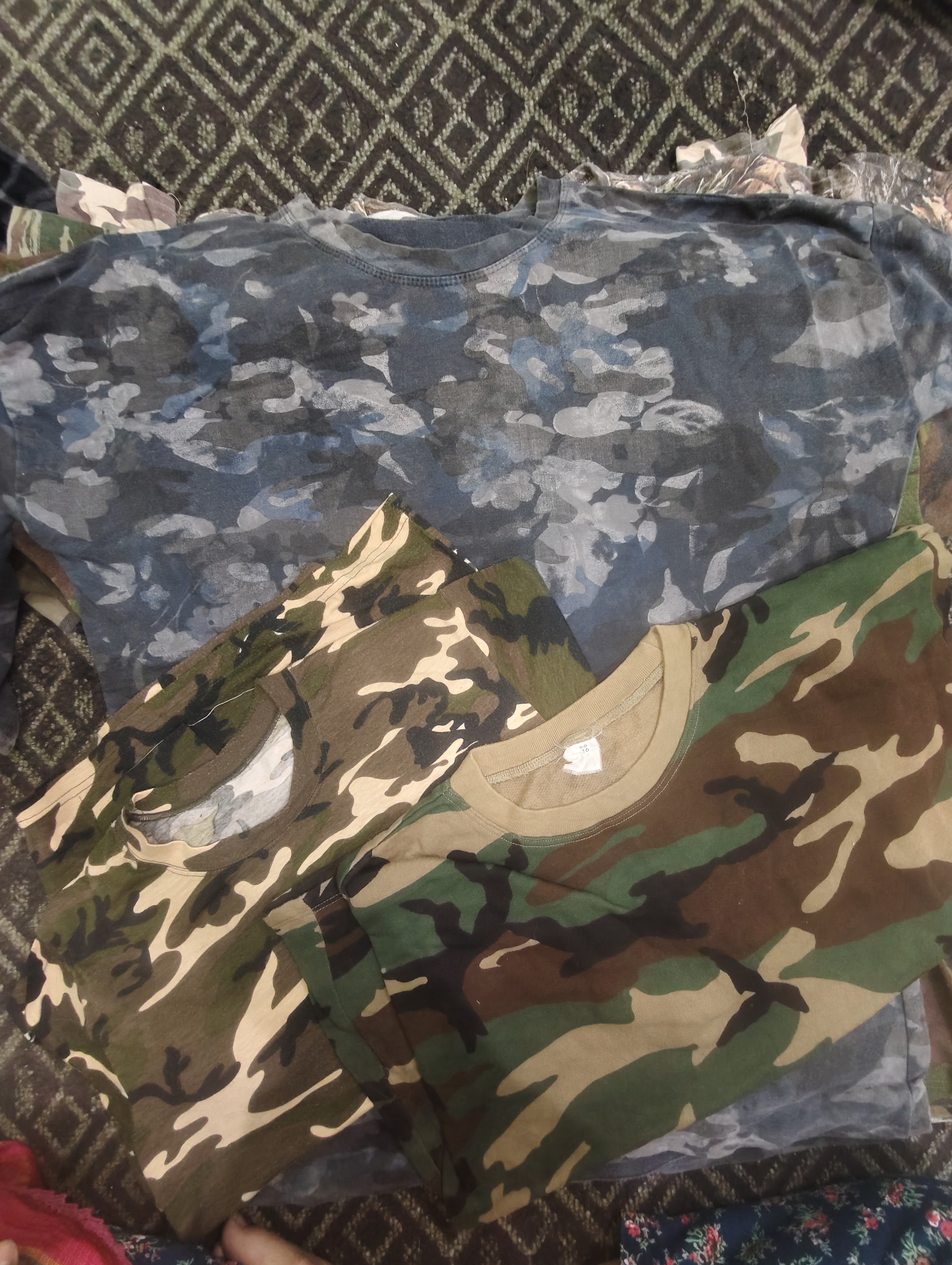Shirts de l'armée