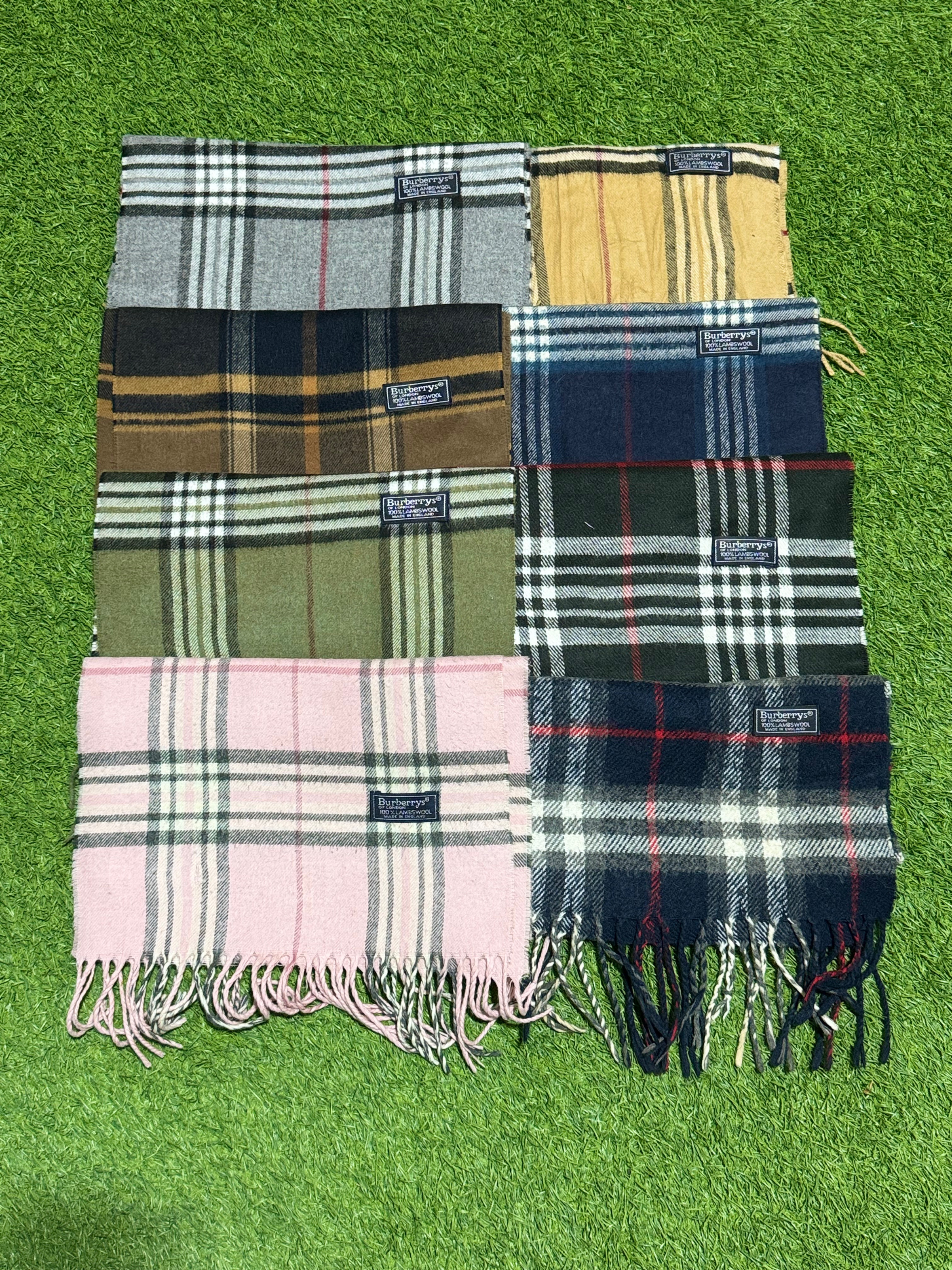Scarf Burberry con marchio (ks5)
