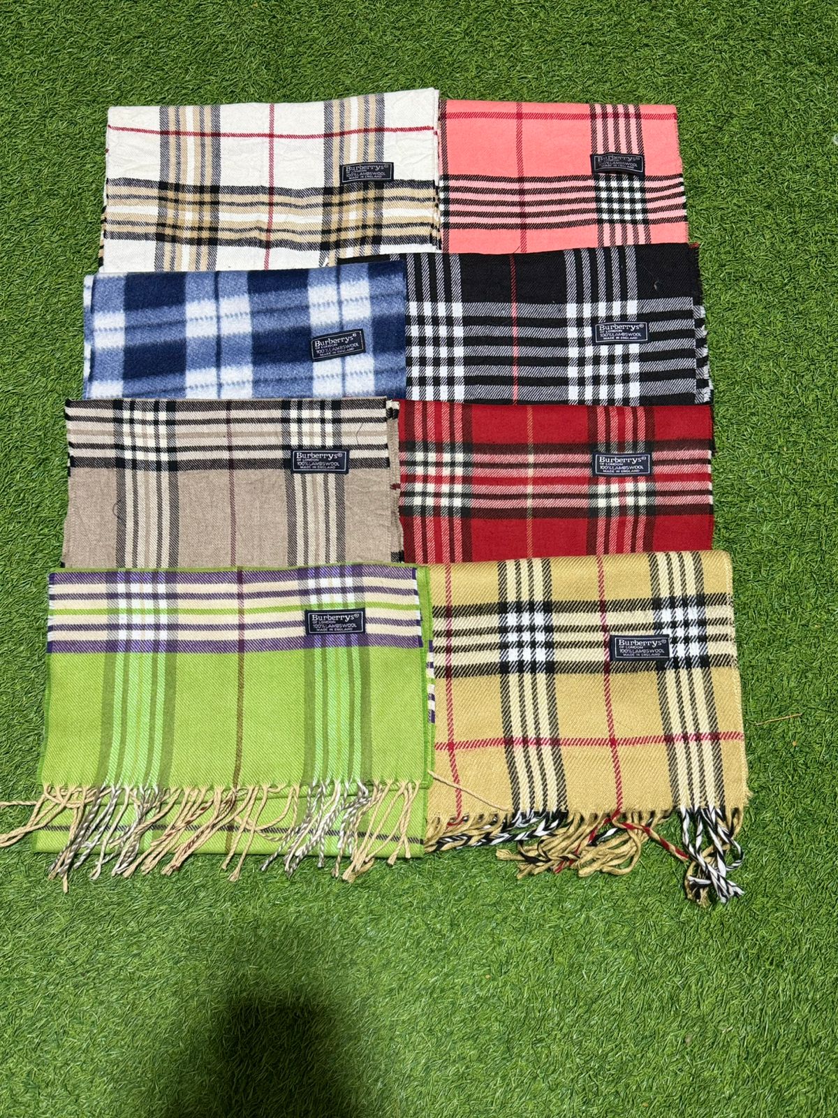 Branded Burberry scarves ks3