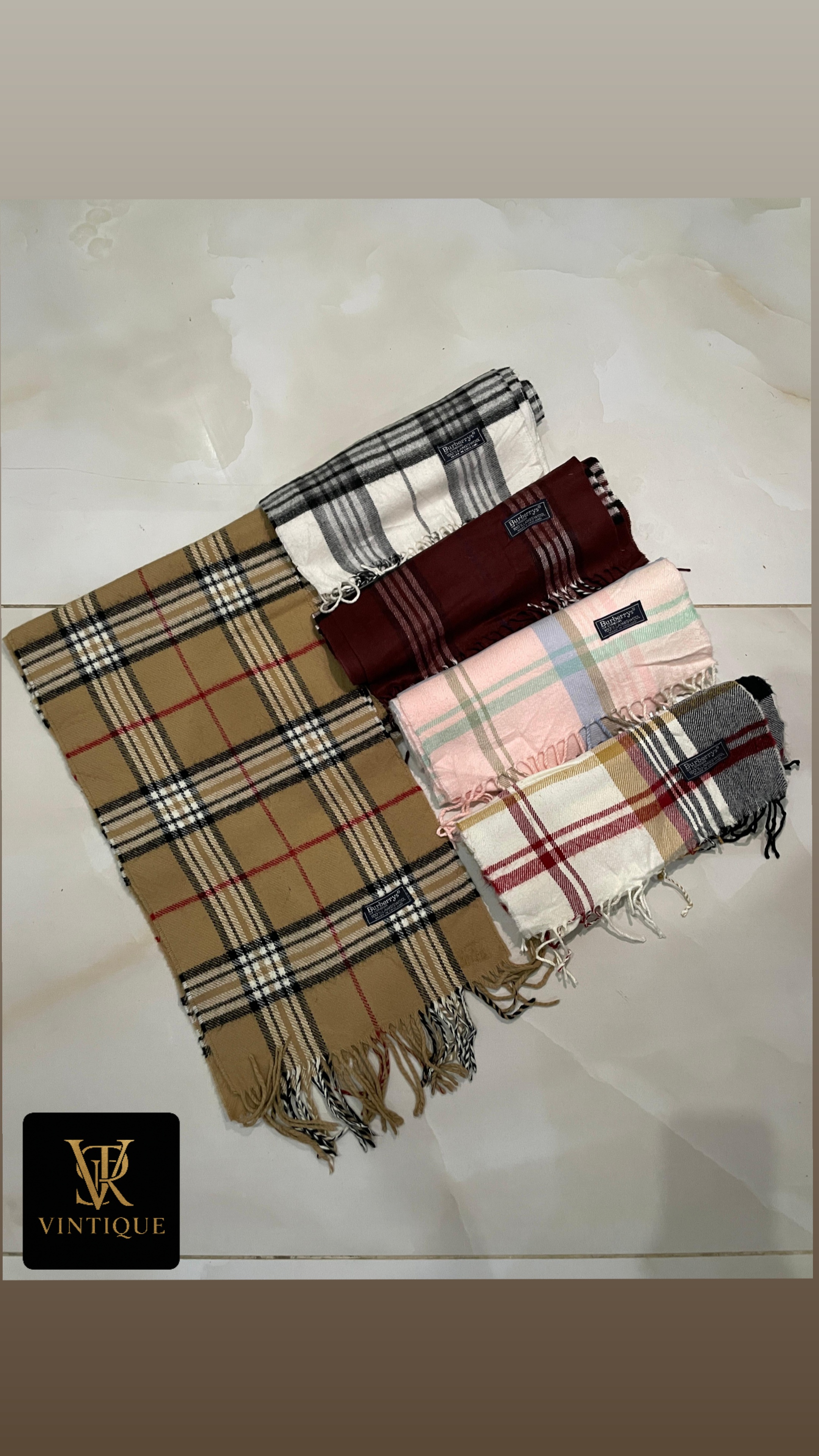 Burberry Heritage Checks Schals #031125