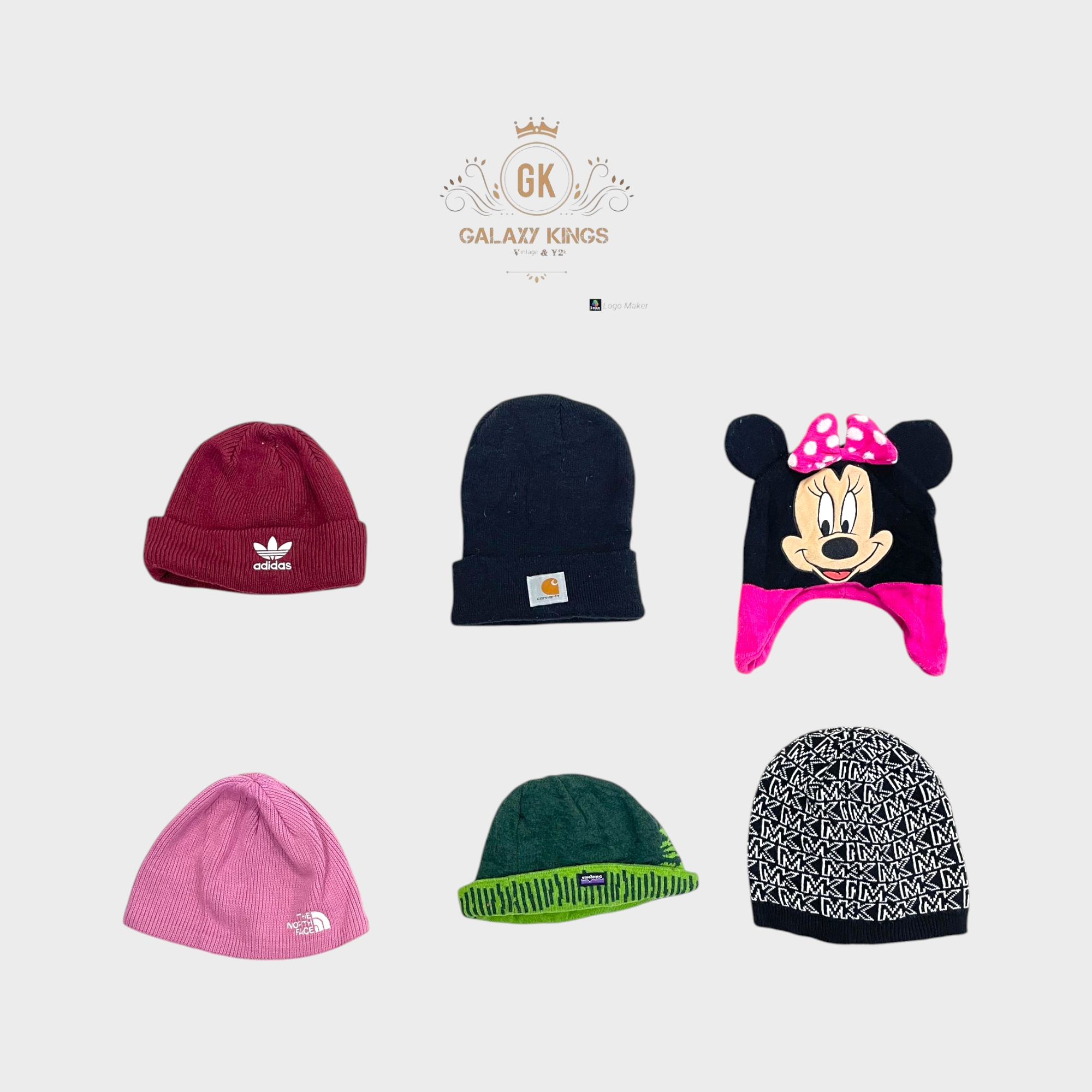 Mixed Branded Wool Caps