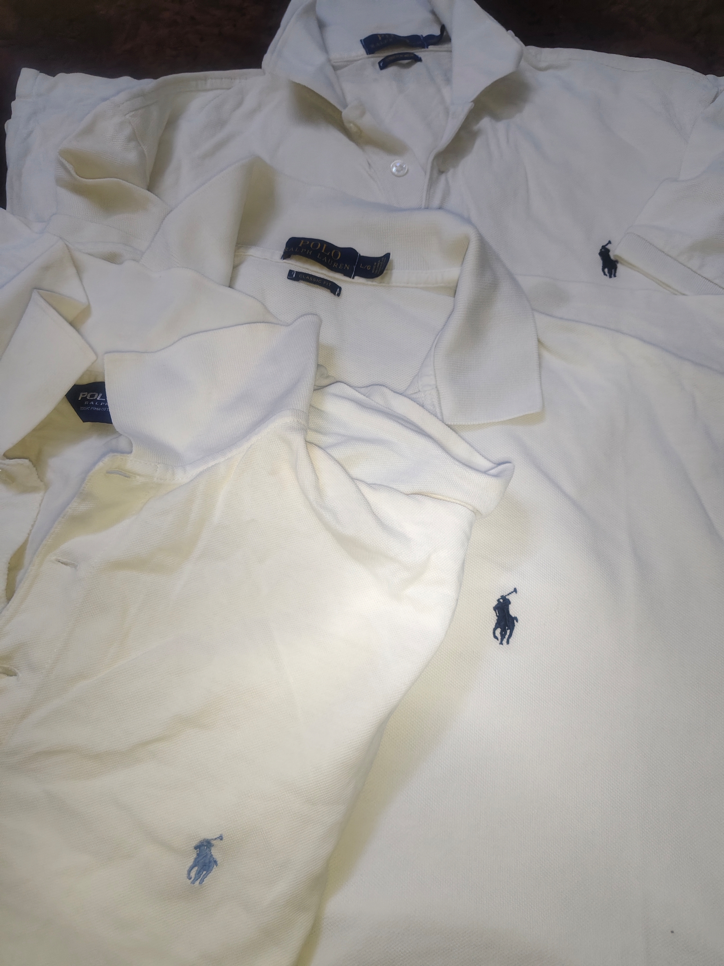 Chemises blanches polo Ralph Lauren 5 pcs
