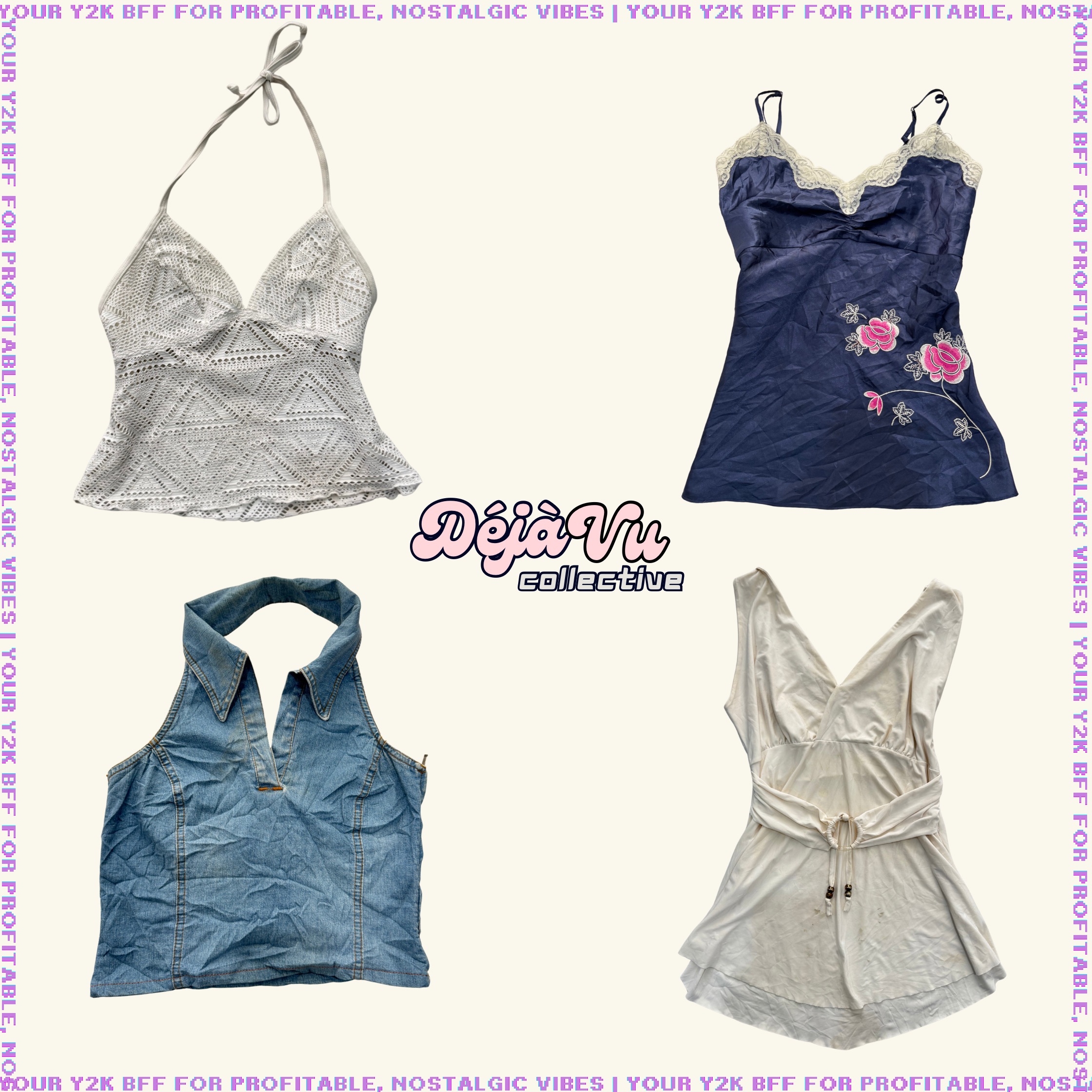 Y2K Coquette Core Cami Tops (DVC#99)